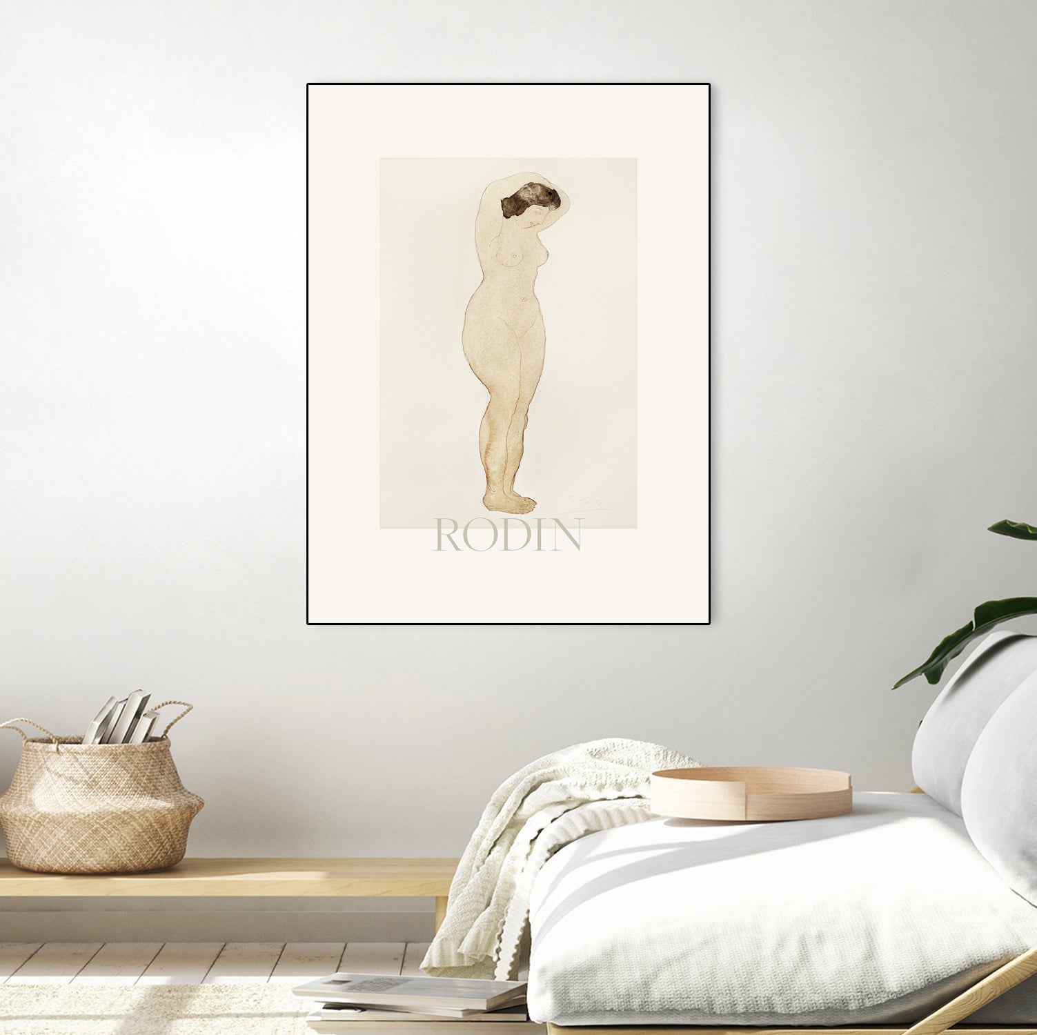 Nude by Standing With Hands On Head Auguste on GIANT ART - rodin auguste rodin rodin