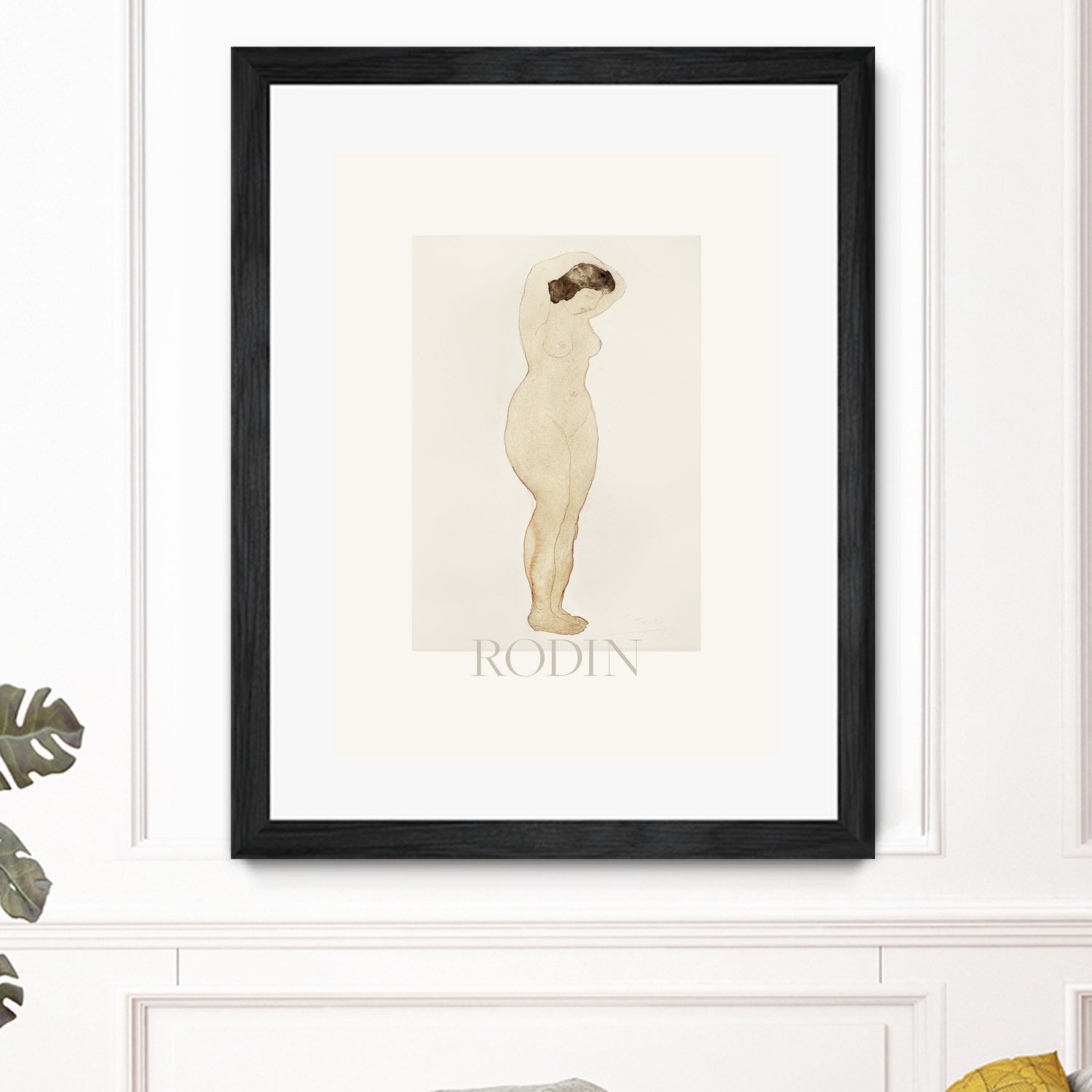 Nude by Standing With Hands On Head Auguste on GIANT ART - rodin auguste rodin rodin