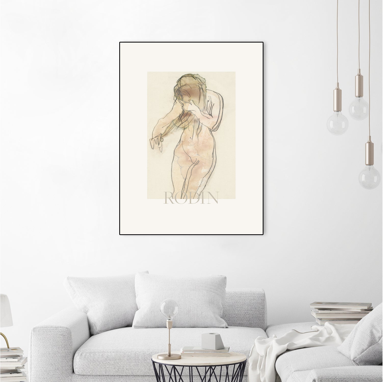 Study of Nude by Auguste Rodin on GIANT ART - auguste rodin figurative auguste rodin