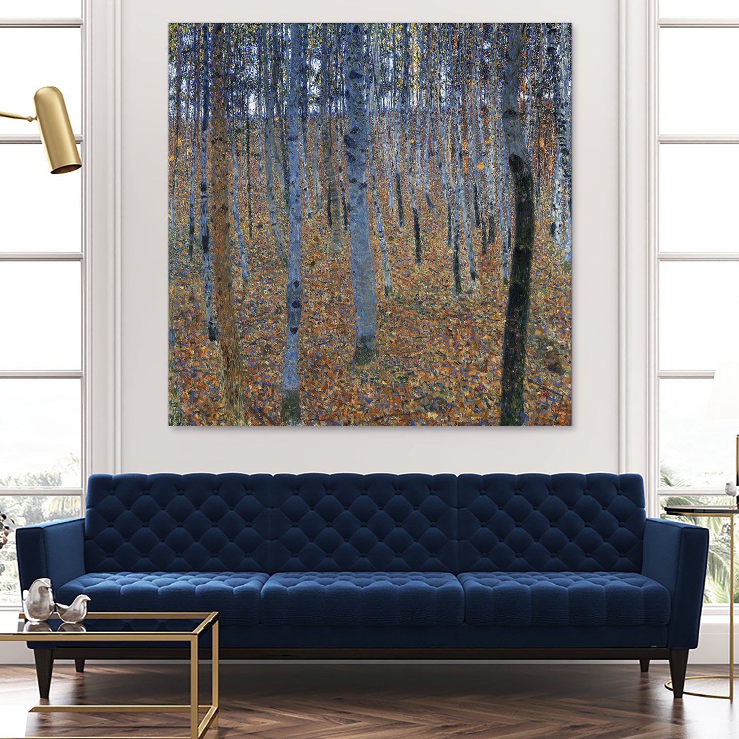 Beech Grove I (1902) by Gustav Klimt on GIANT ART - 5906 illustration