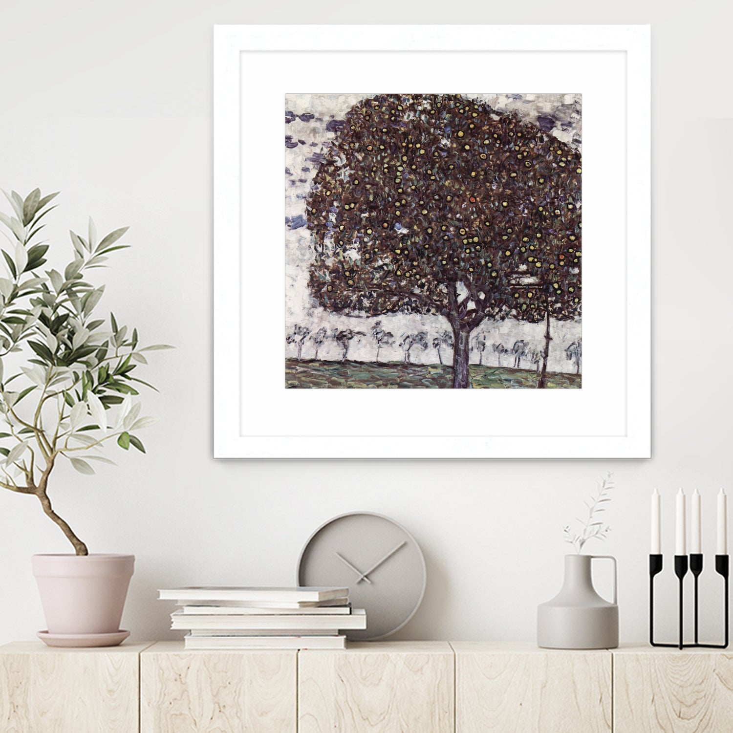 Der Apfelbaum (1916) by Gustav Klimt on GIANT ART - 5906 illustration
