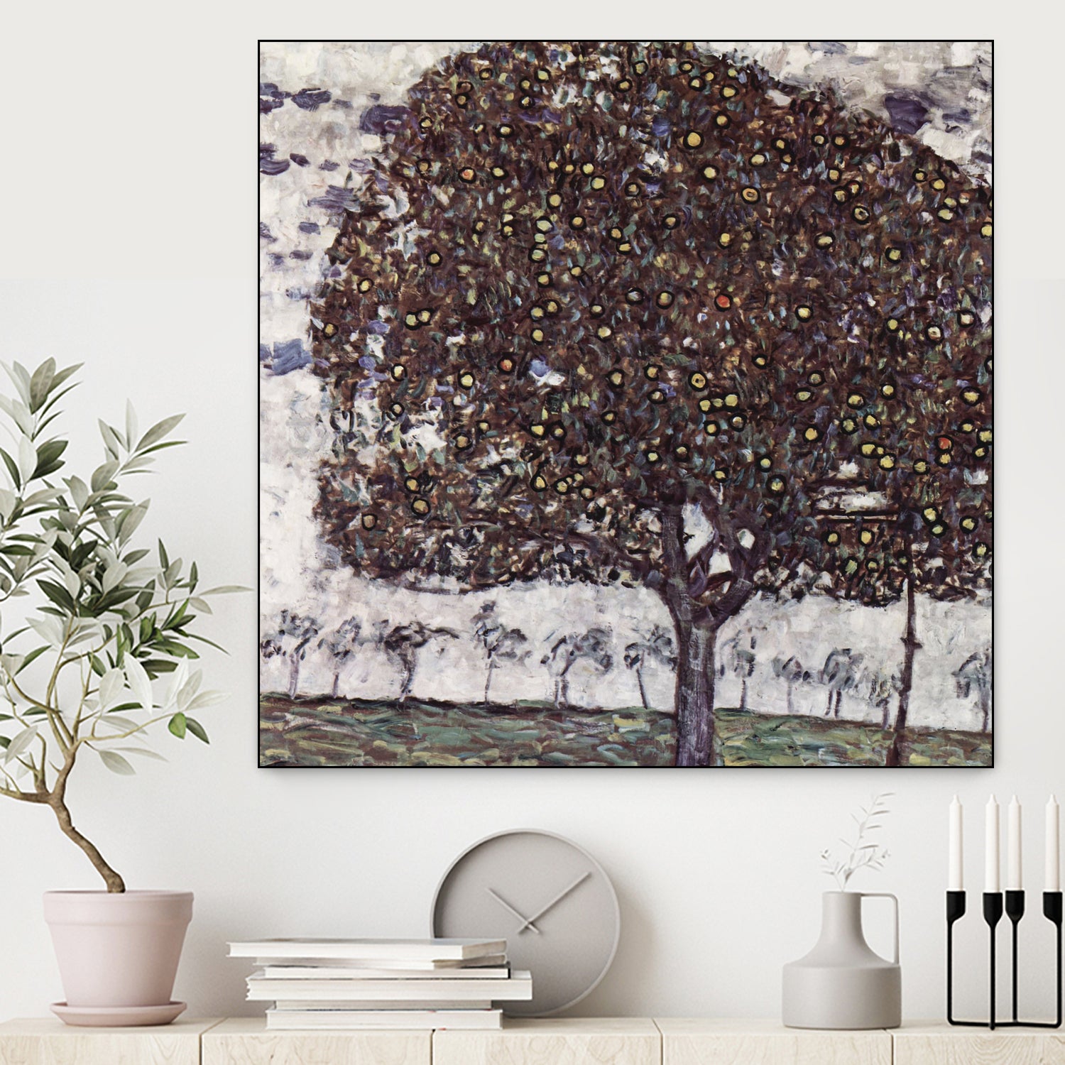 Der Apfelbaum (1916) by Gustav Klimt on GIANT ART - 5906 illustration
