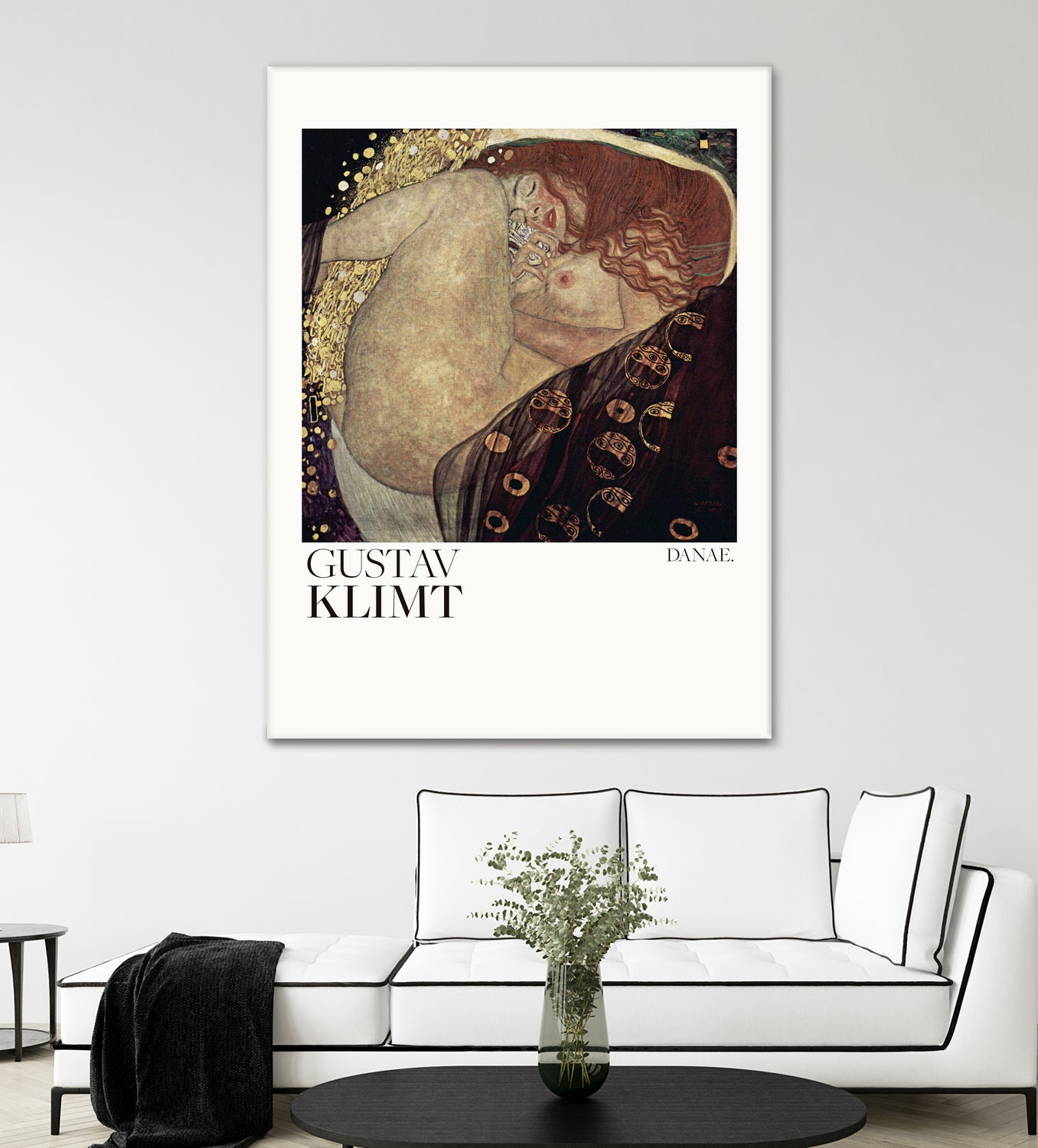 Danae (1907 1908) Poster by Gustav Klimt on GIANT ART - 5906 illustration