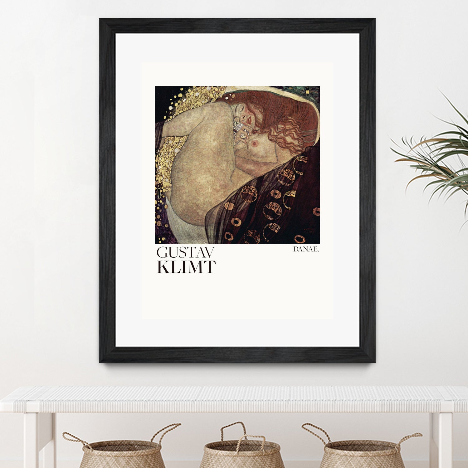 Danae (1907 1908) Poster by Gustav Klimt on GIANT ART - 5906 illustration