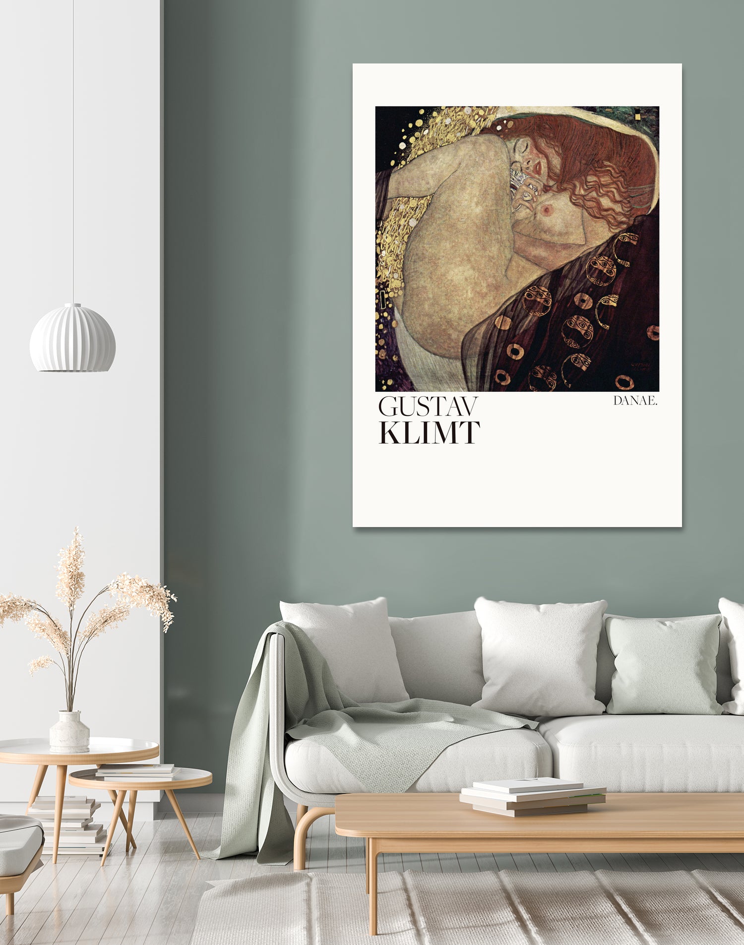 Danae (1907 1908) Poster by Gustav Klimt on GIANT ART - 5906 illustration