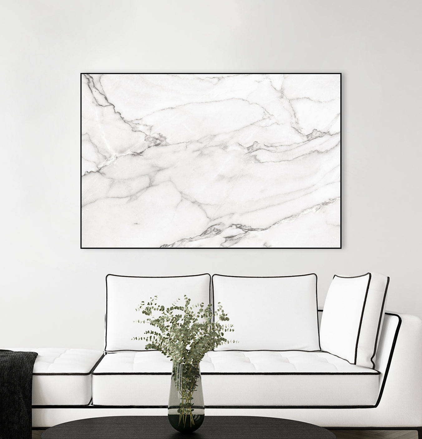 White Marble I by amini54 on GIANT ART - 15000 photography