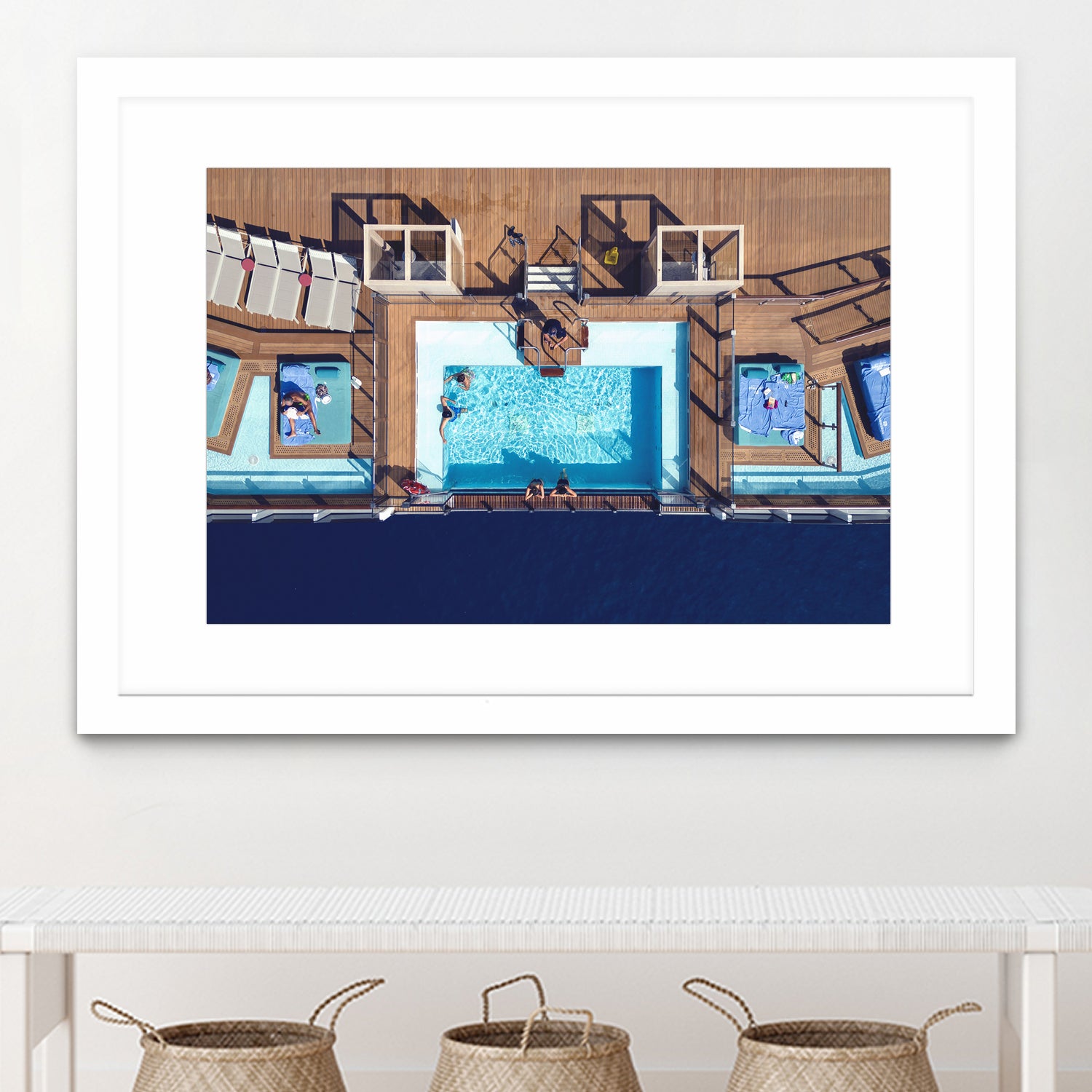 Photosession in the pool by Yevhen on GIANT ART - photography aerial