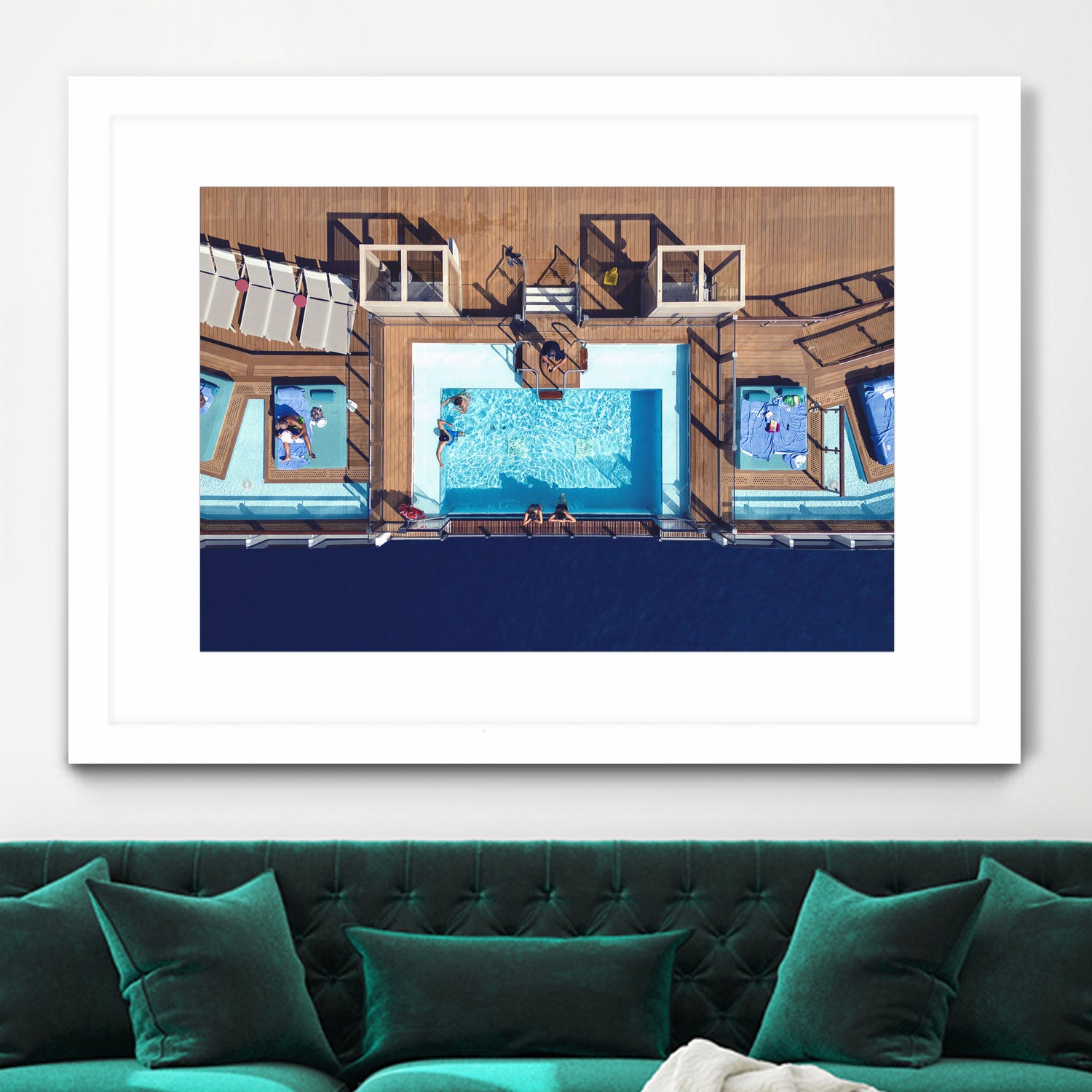 Photosession in the pool by Yevhen on GIANT ART - photography aerial