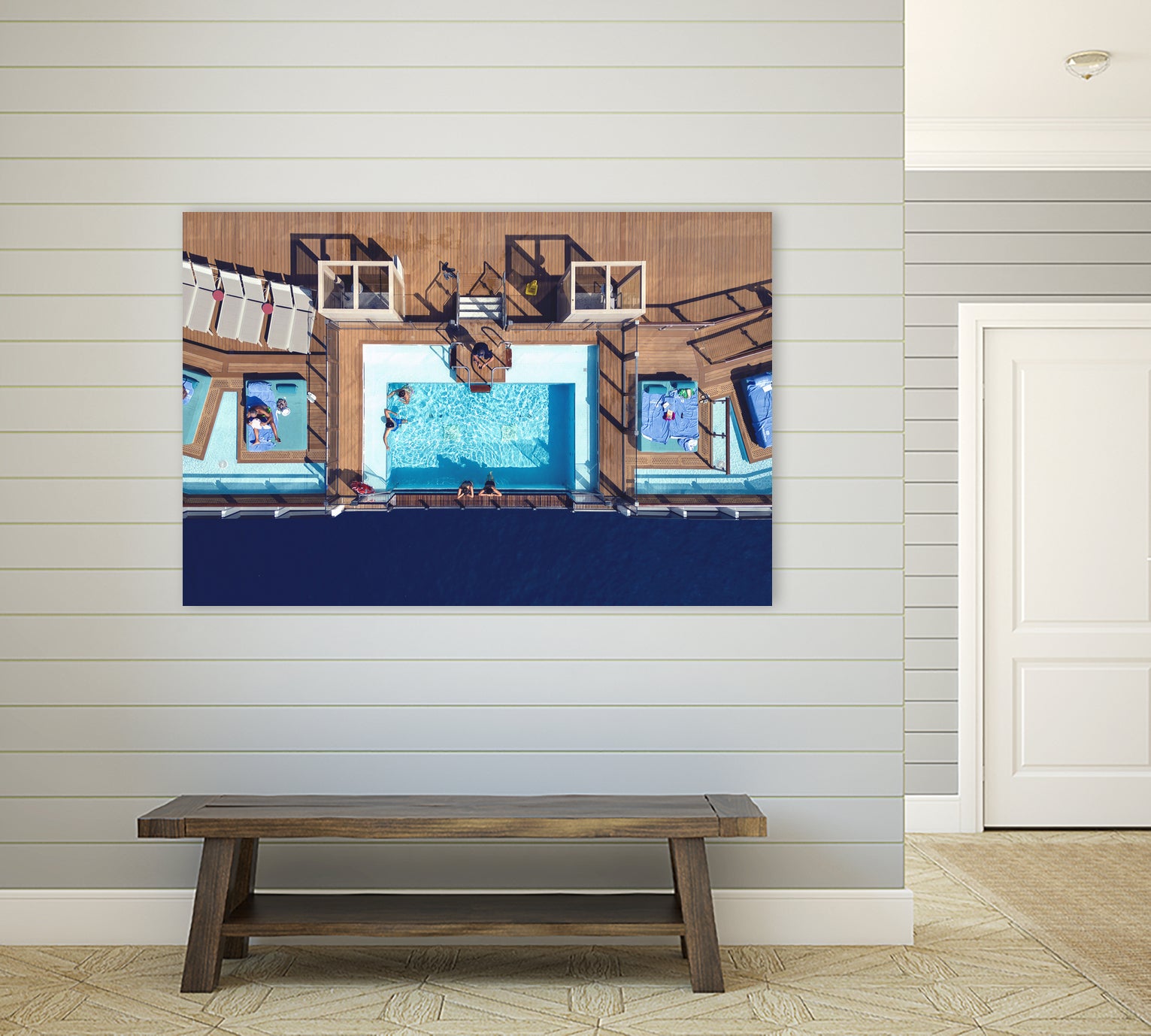 Photosession in the pool by Yevhen on GIANT ART - photography aerial