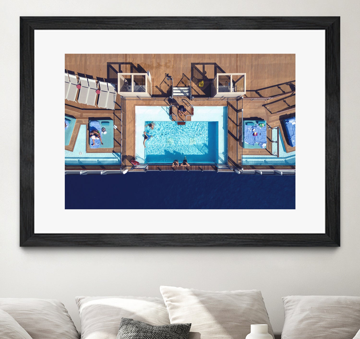 Photosession in the pool by Yevhen on GIANT ART - photography aerial