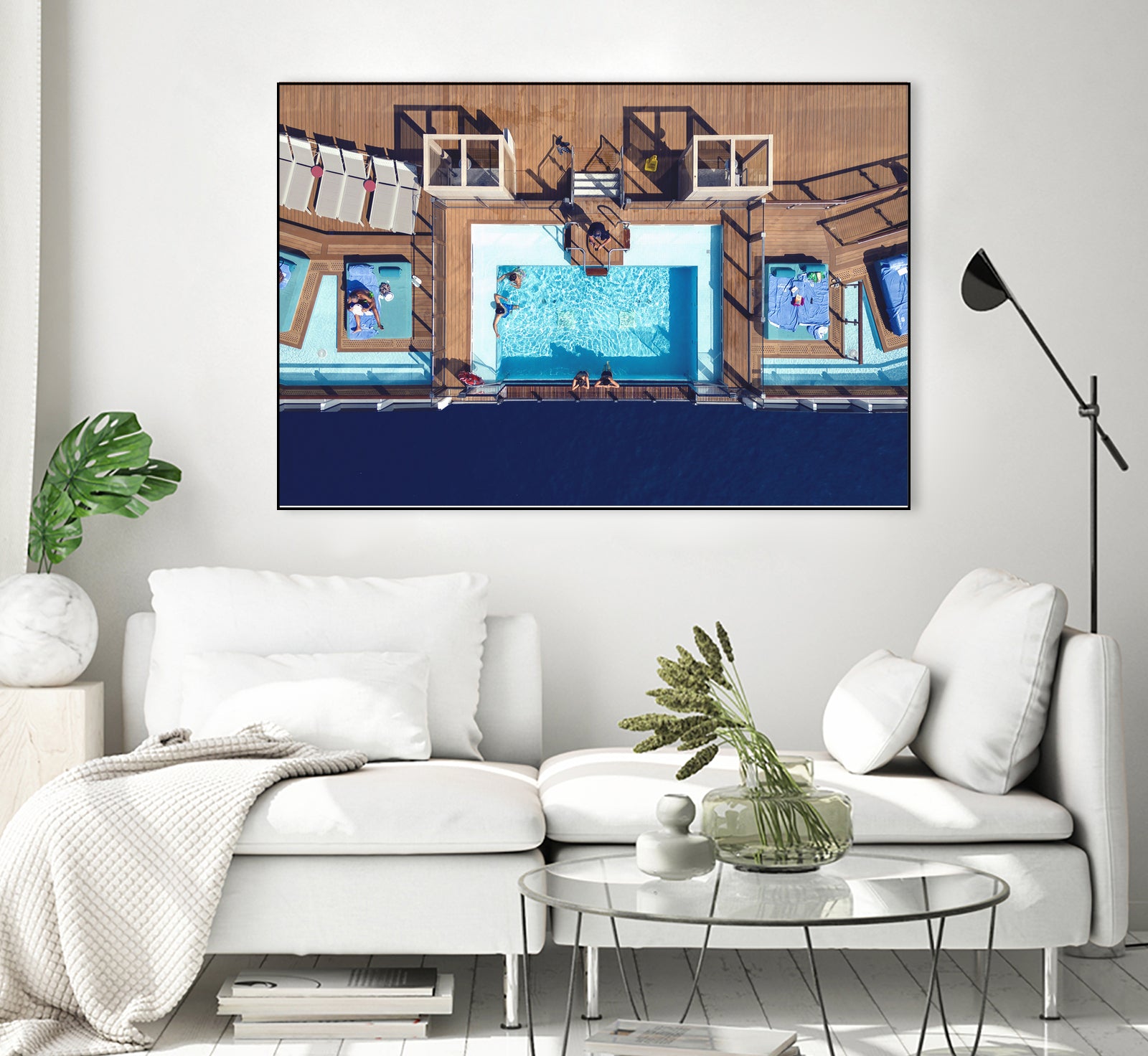 Photosession in the pool by Yevhen on GIANT ART - photography aerial