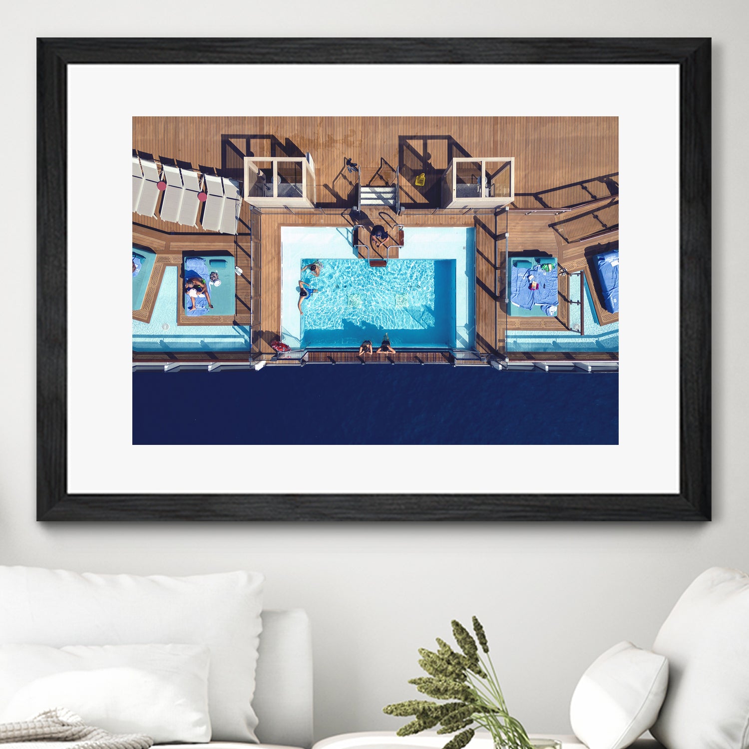 Photosession in the pool by Yevhen on GIANT ART - photography aerial