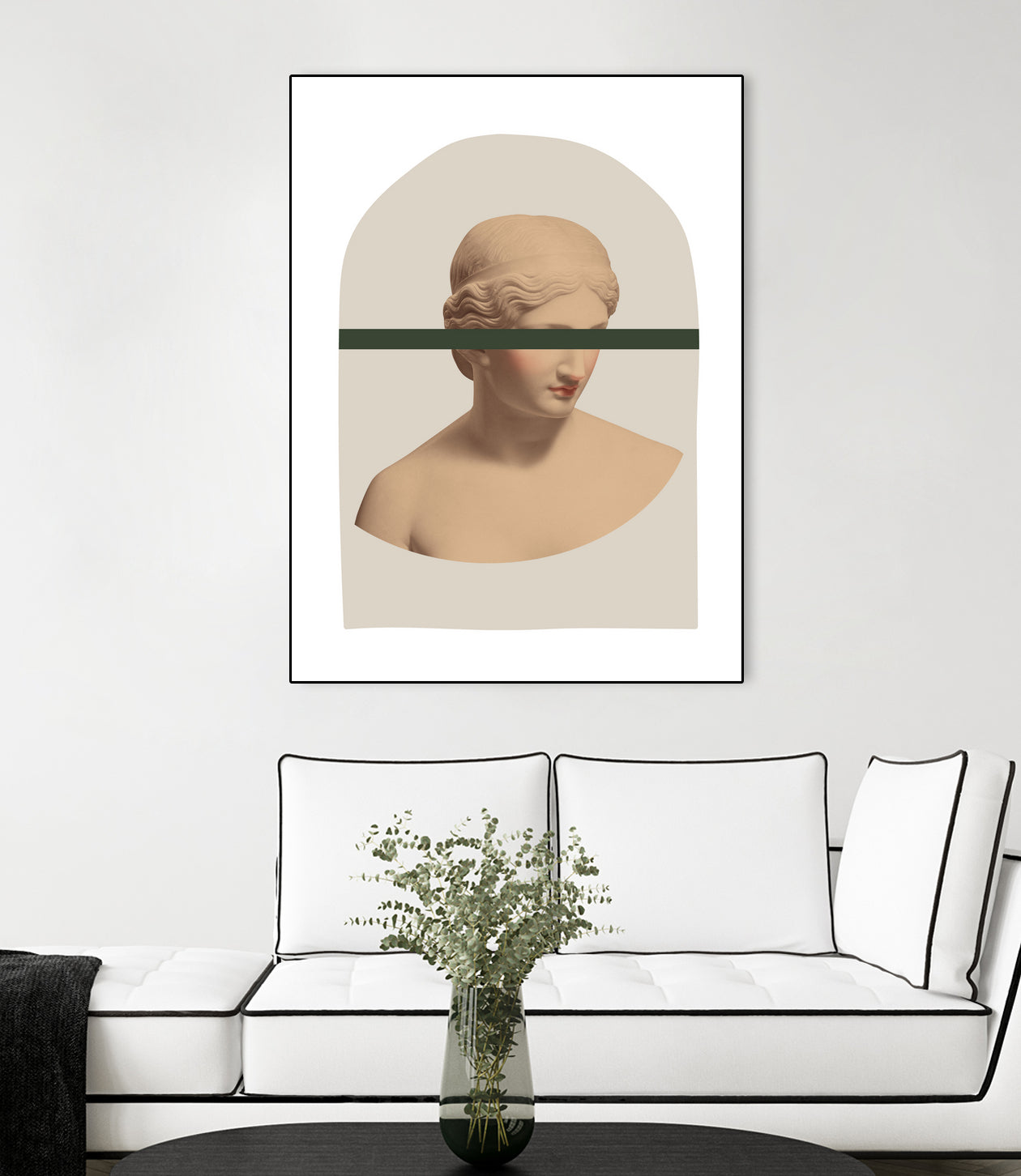 Artemis Mustard and Green by Grace Digital Art on GIANT ART - figurative