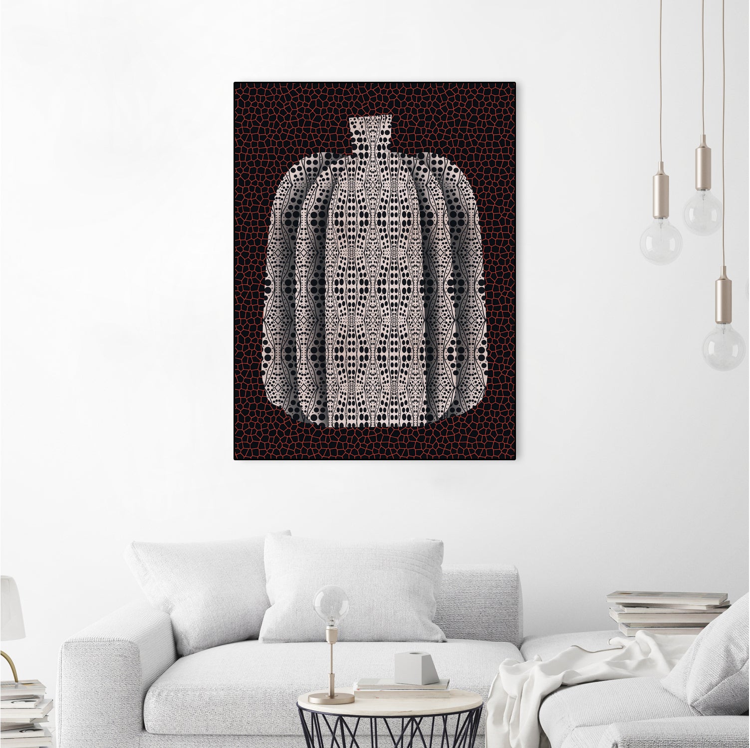 Pop Art Pumpkin Vase by Little on GIANT ART - illustration abstract