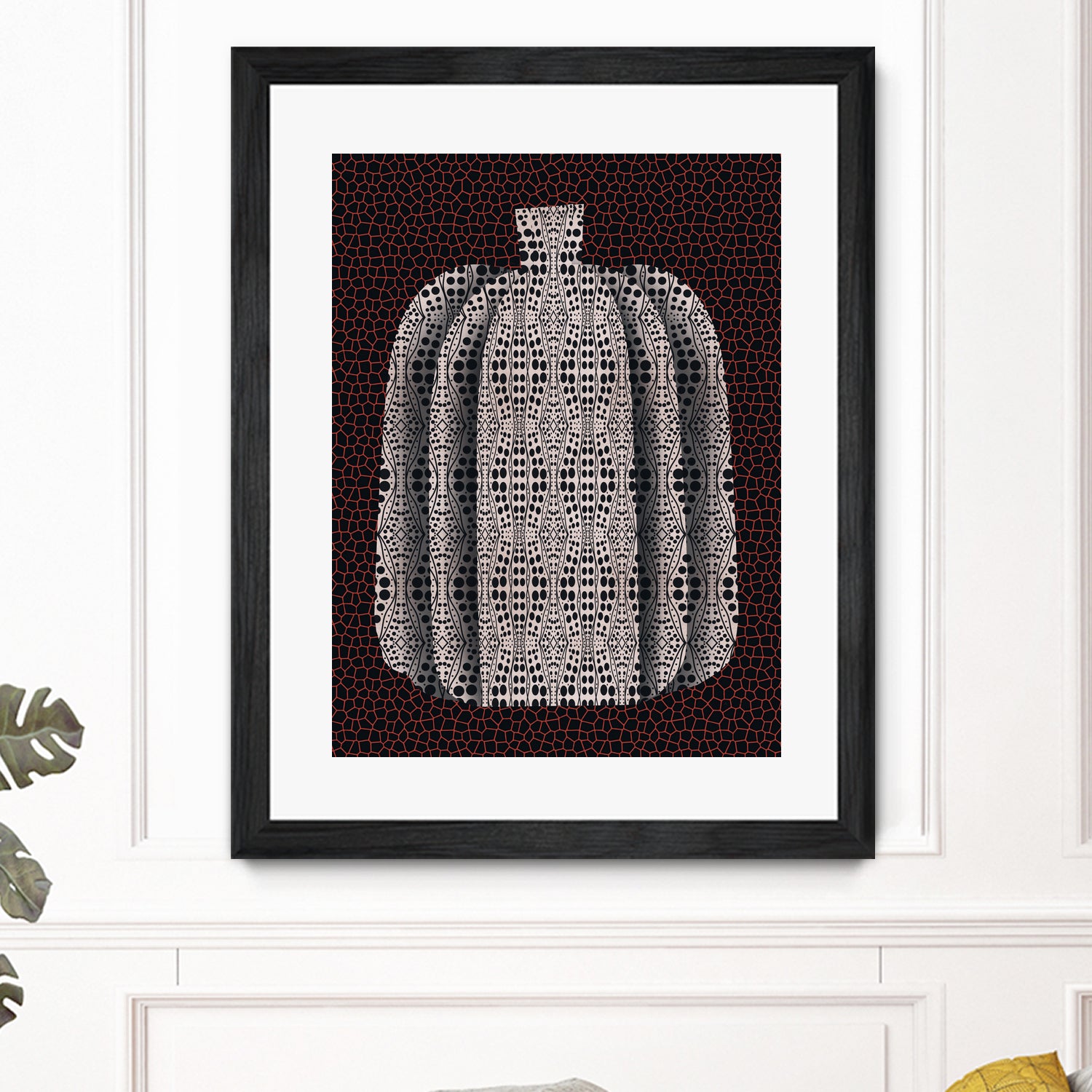 Pop Art Pumpkin Vase by Little on GIANT ART - illustration abstract