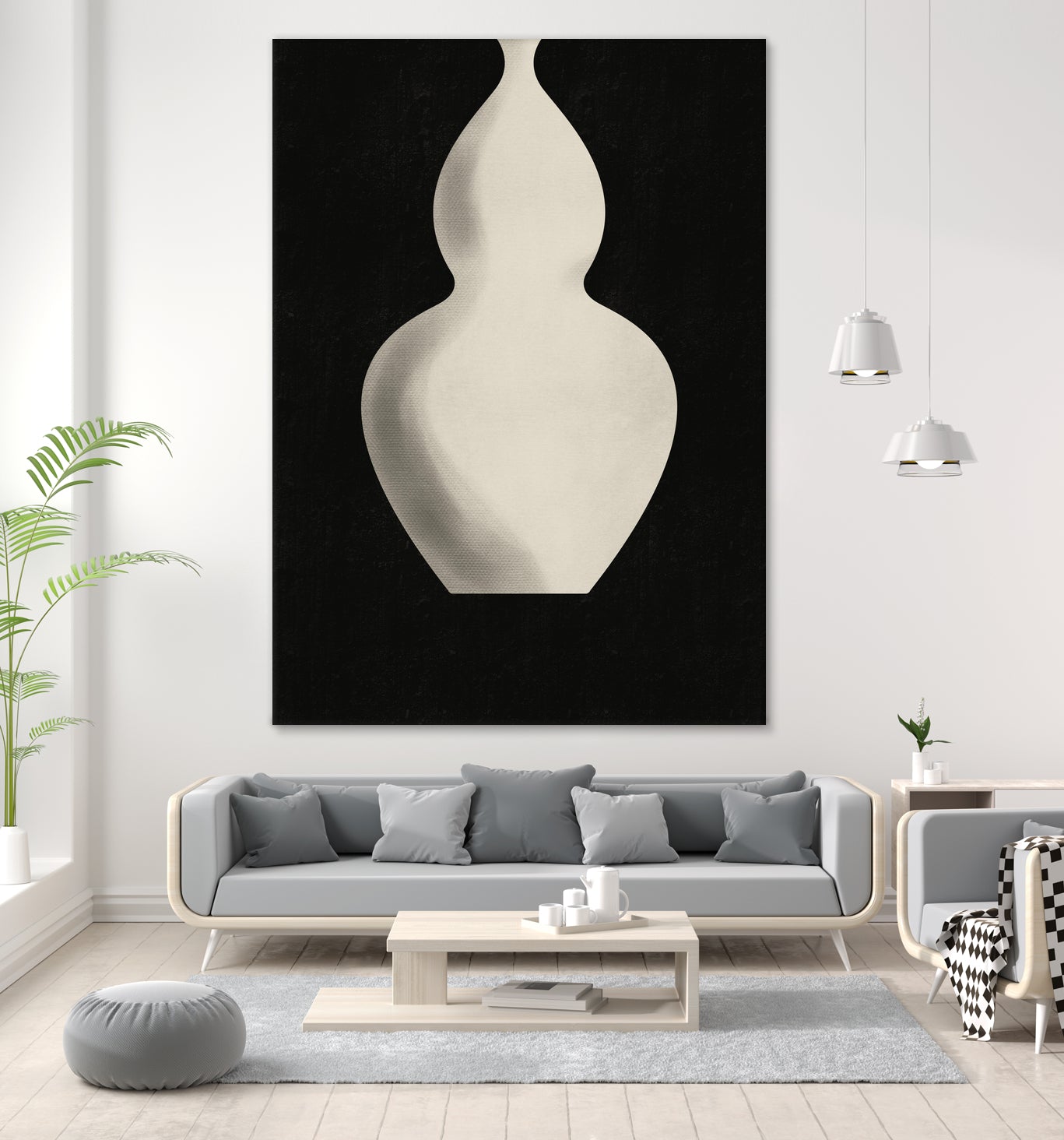 White Vase by Little on GIANT ART - illustration little dean