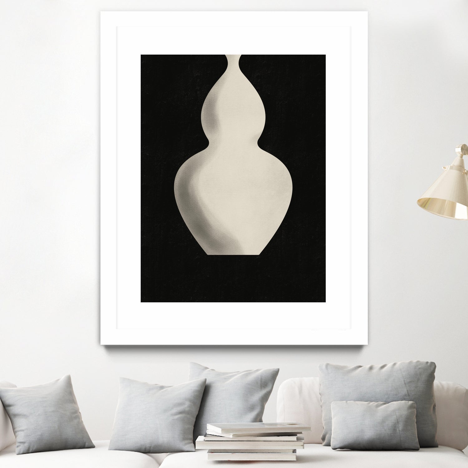 White Vase by Little on GIANT ART - illustration little dean