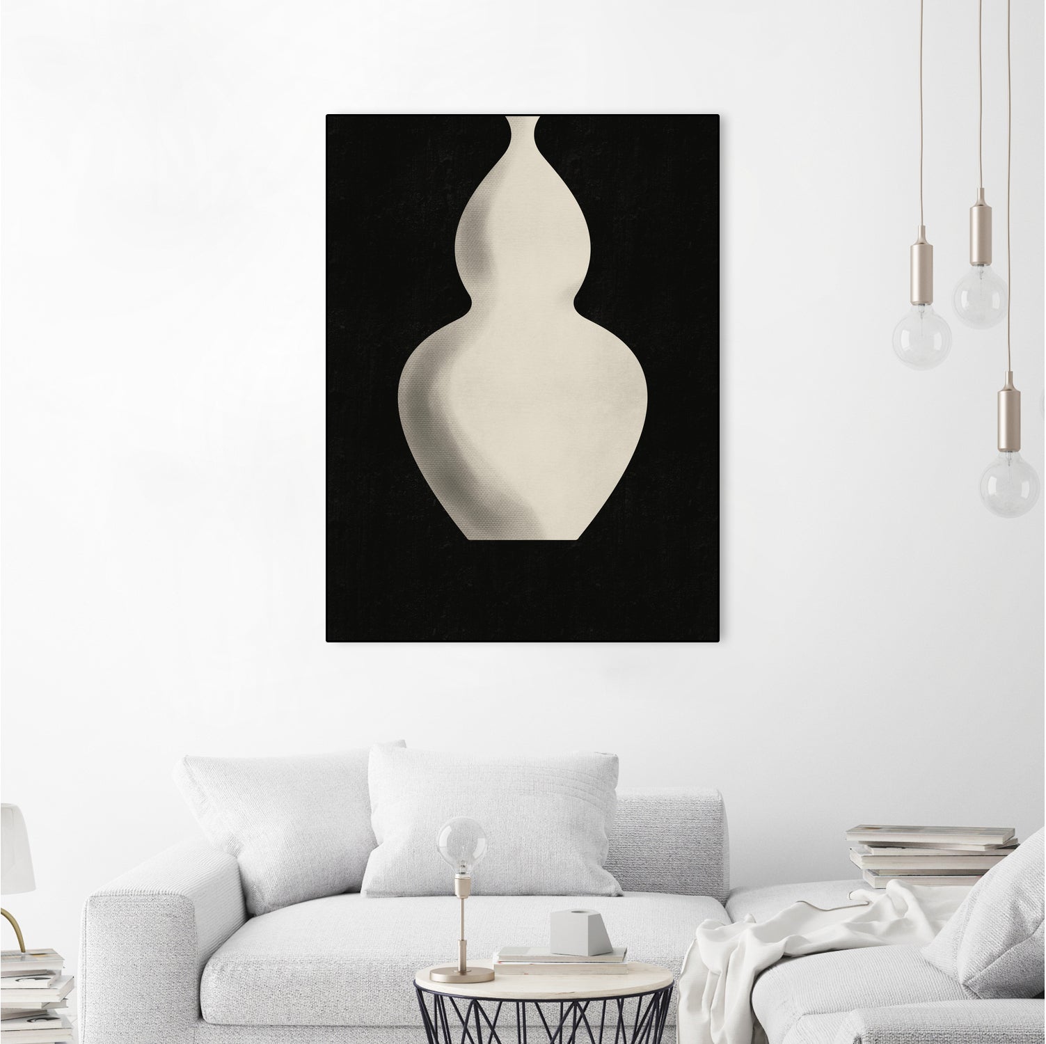White Vase by Little on GIANT ART - illustration little dean