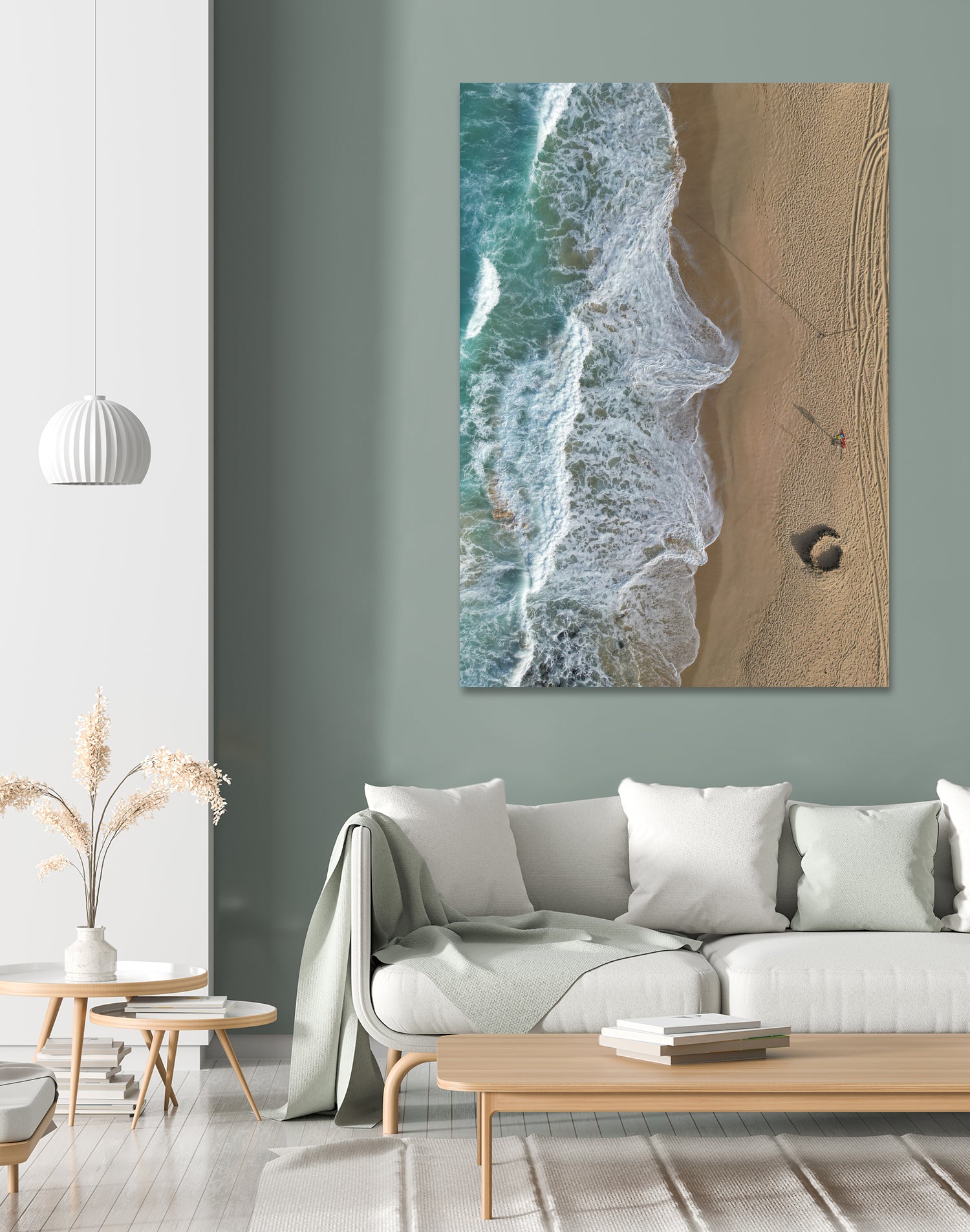 White Foam by Jose Curto on GIANT ART - photogrpahy cenital