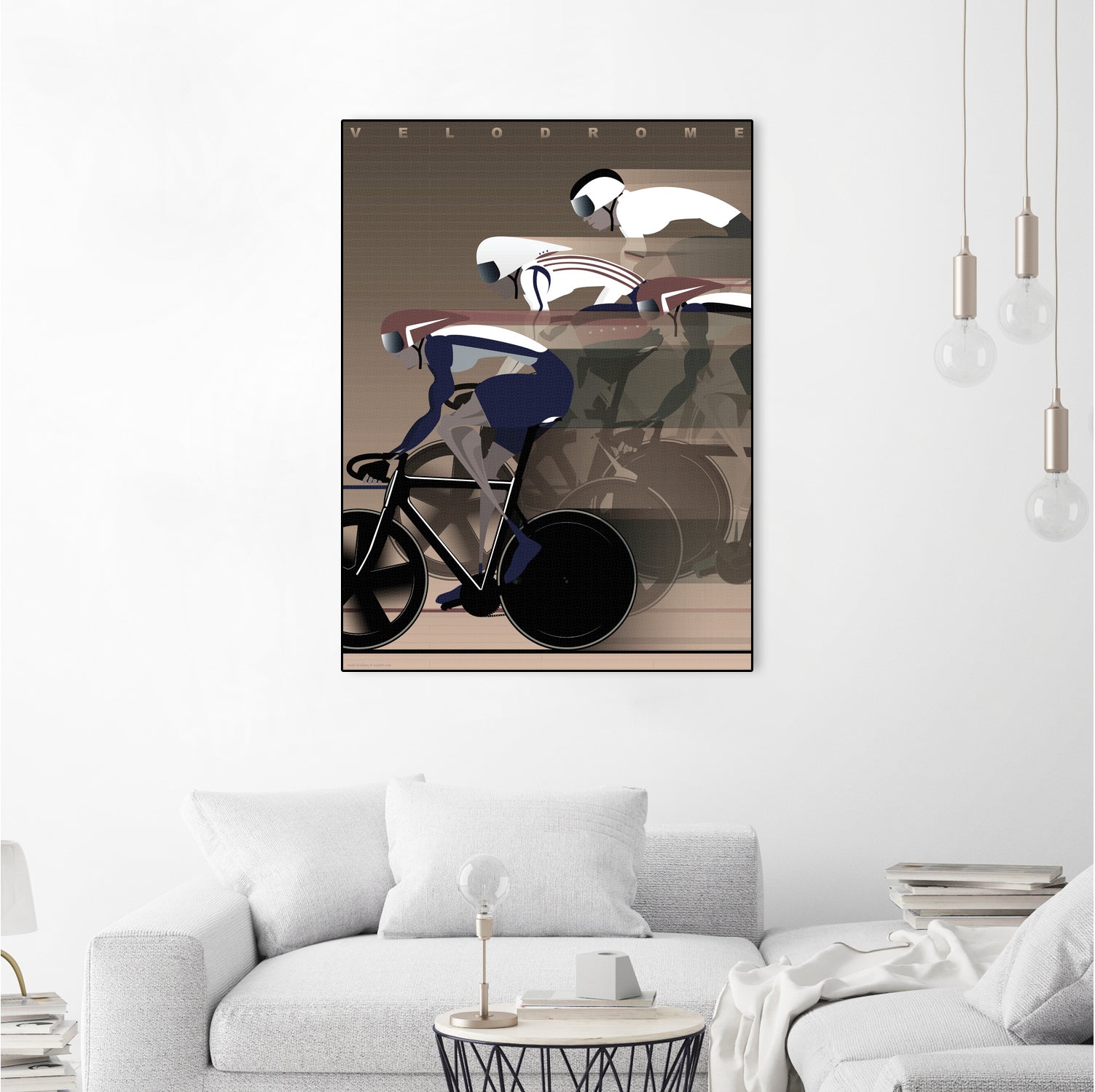 Velodrome by Wyatt 9 on GIANT ART - vintage poster,vintage,retro,old,poster,retro poster,old poster,text,vehicles,grand tour,bicycle,bike,bikes,transportaiton,bicycles,transportation,graphic,word, words, letter, letters, inspiration, inspirational,illustration,vehicle,sport,sports,action,biking,bicycling,cycling,person,people,bike ride,bike rider,bike riding,bicyclist,bike riders,bicyclists,race,racing,helmet,helmets,bicycle shop,family tree,high key,high-
