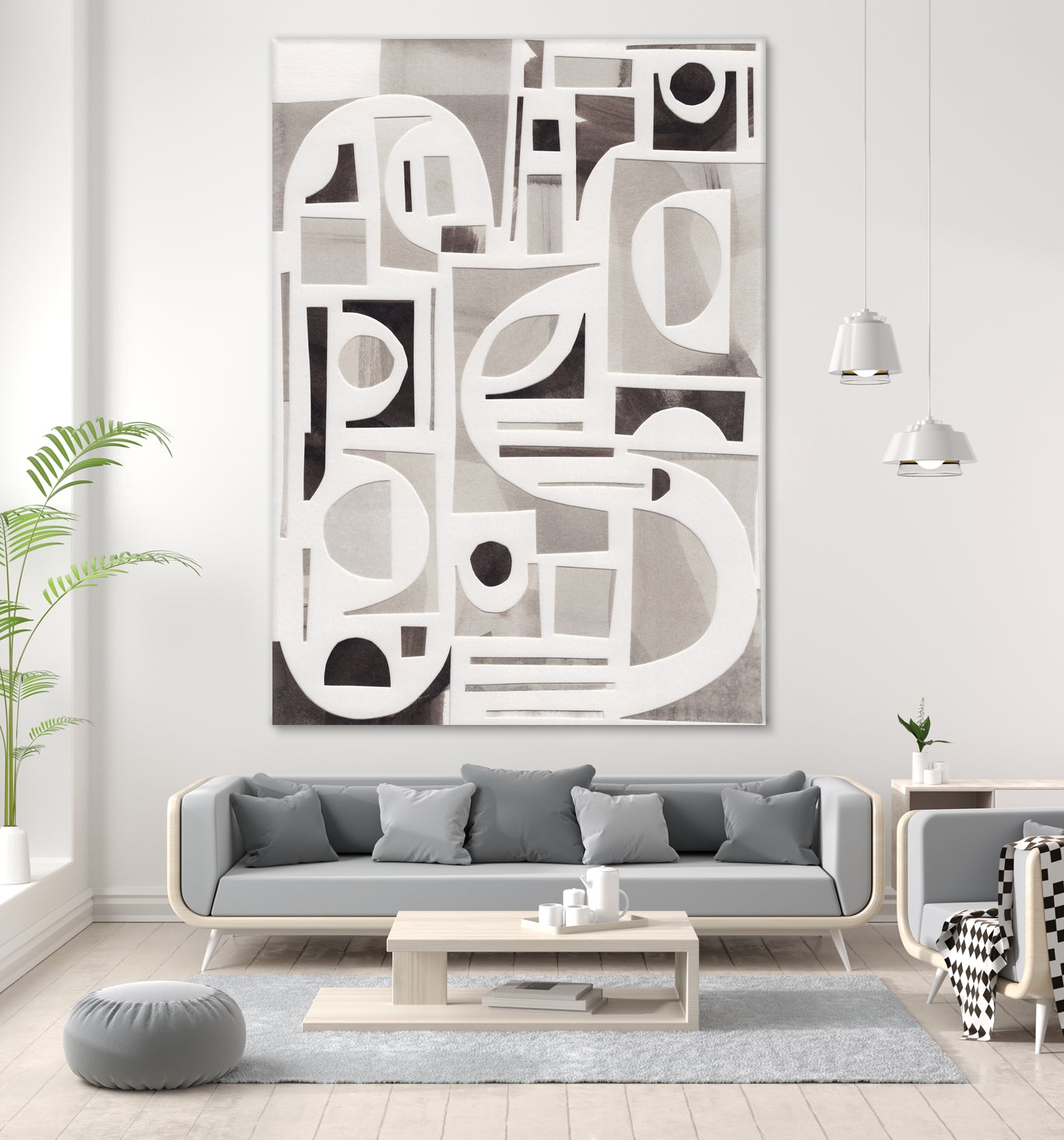 Monochrome Collage by Alisa Galitsyna on GIANT ART - abstract paper