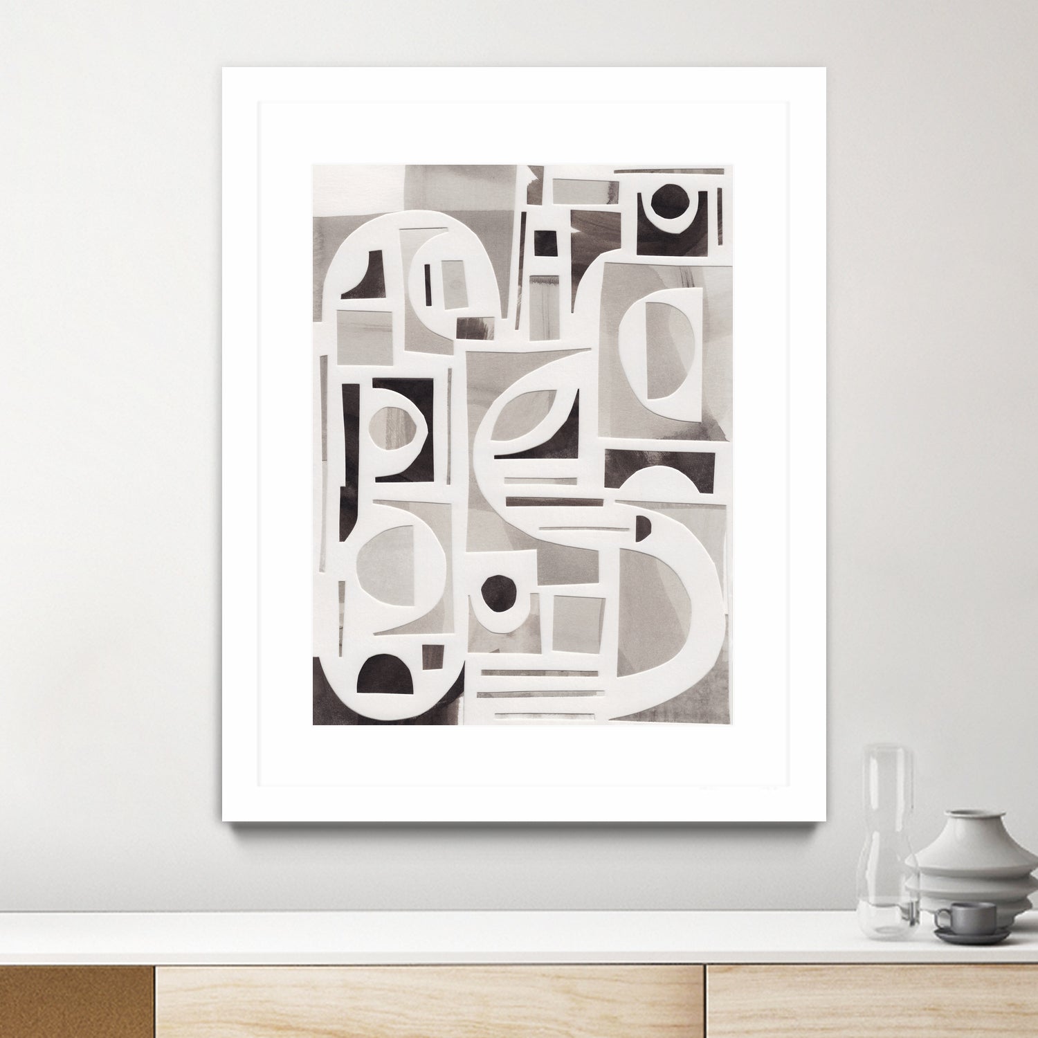 Monochrome Collage by Alisa Galitsyna on GIANT ART - abstract paper