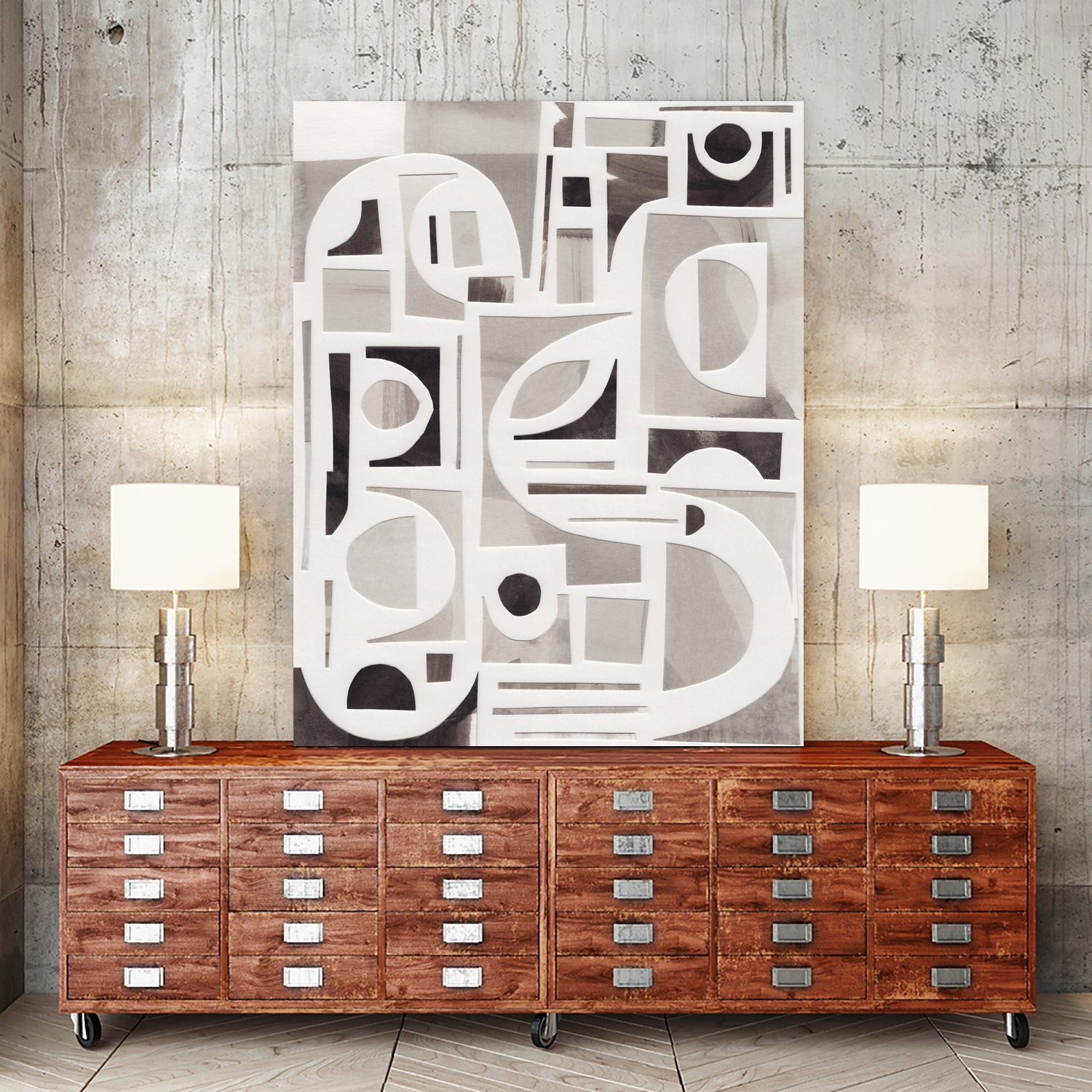 Monochrome Collage by Alisa Galitsyna on GIANT ART - abstract paper