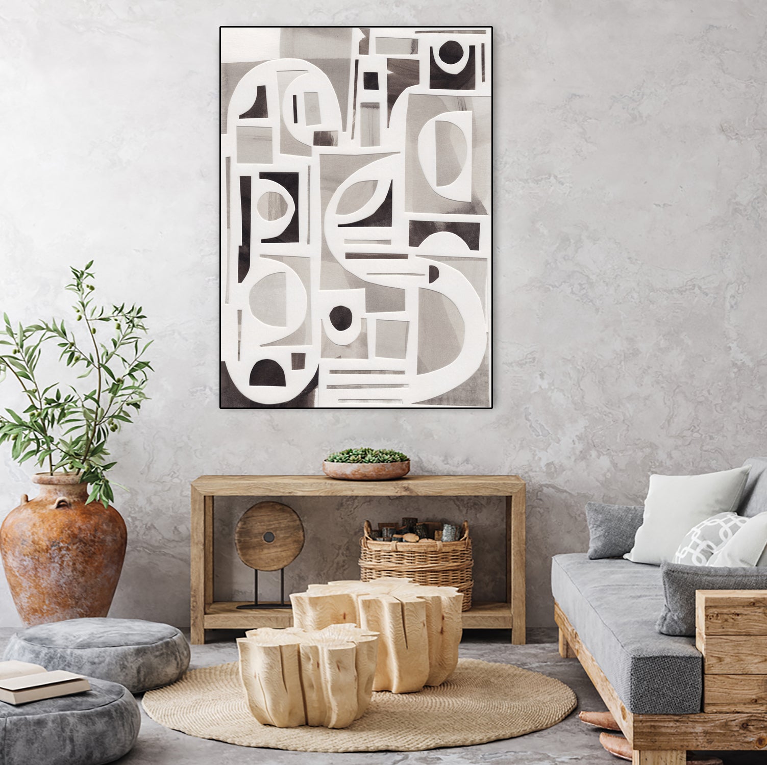 Monochrome Collage by Alisa Galitsyna on GIANT ART - abstract paper