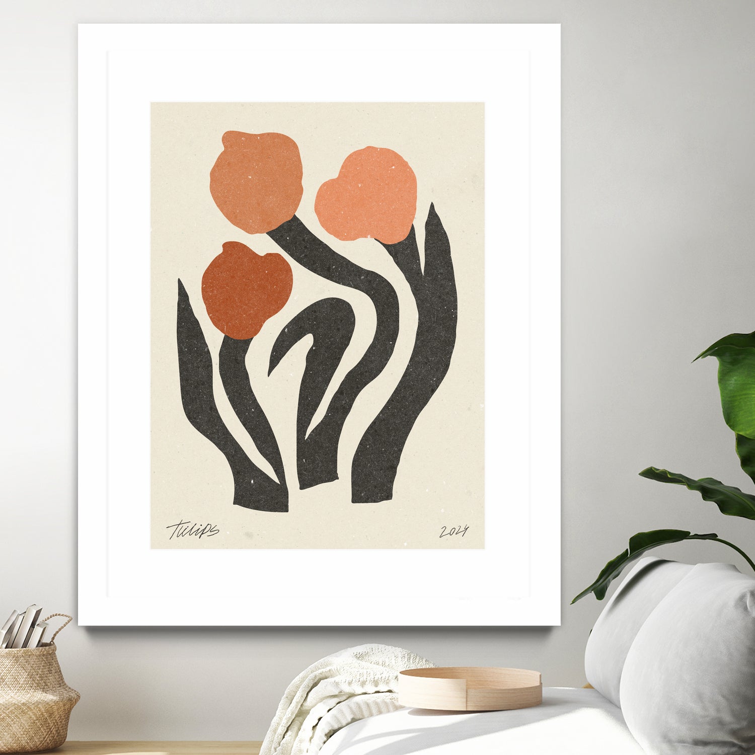 Modern Flower 02 by NKTN on GIANT ART - nktn flowers and plants nktn