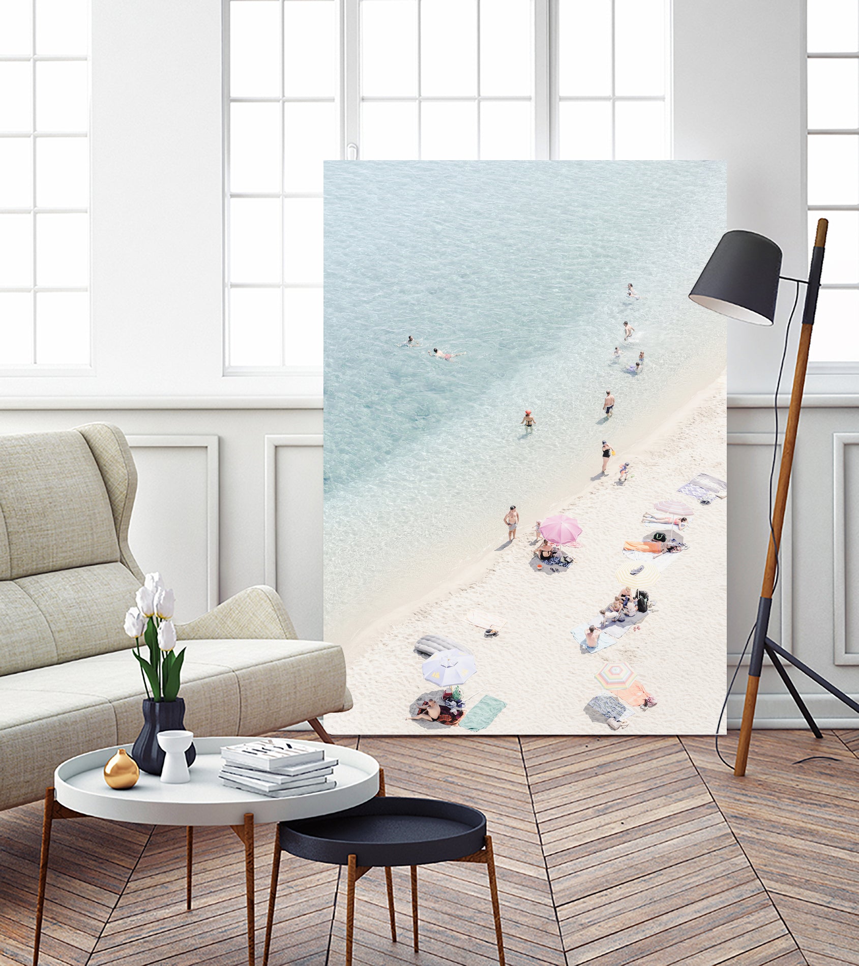 Aerial beach view 2 by Photolovers on GIANT ART - photography outdoor