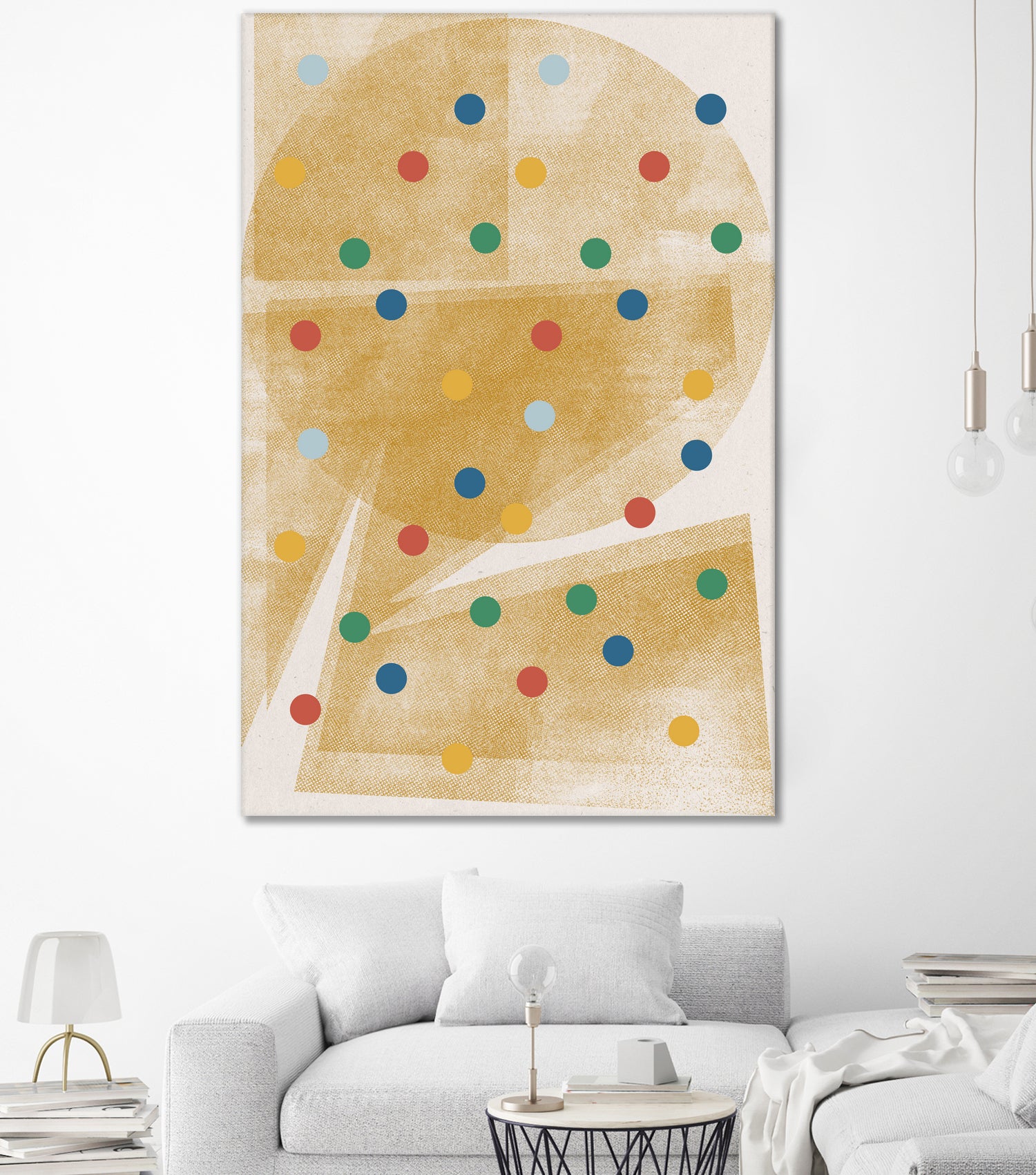 Paper Collage No.6 by The Miuus Studio on GIANT ART - beige watercolor neutral