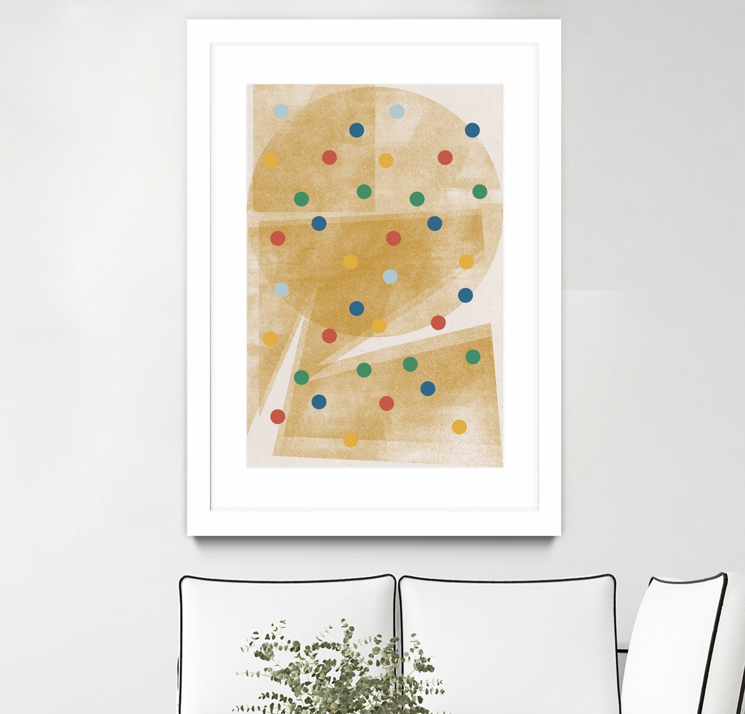 Paper Collage No.6 by The Miuus Studio on GIANT ART - beige watercolor neutral