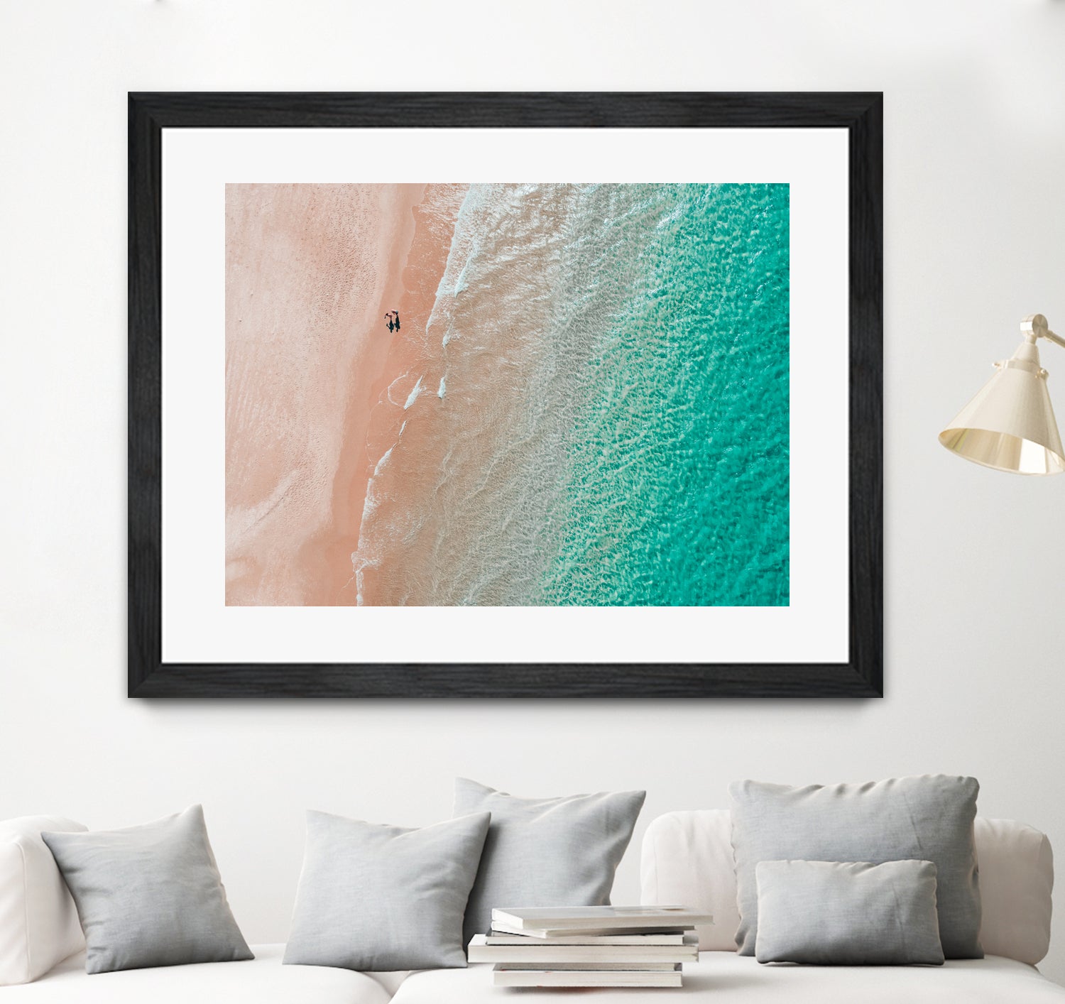 No shoes by no shirt no problems on GIANT ART - landscape blues what blues... hey i forgot 'em