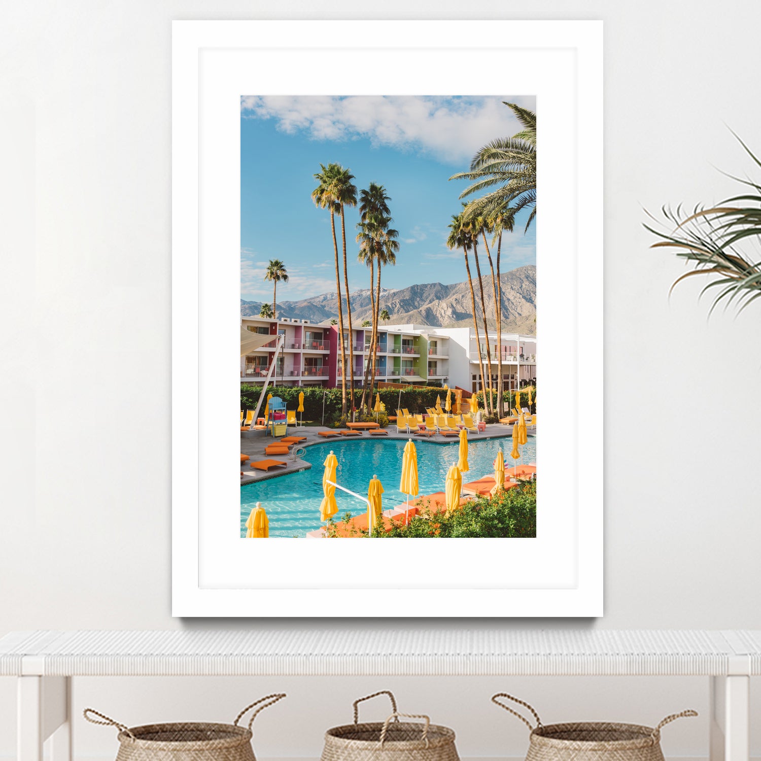 Palm Springs Saguaro by Bethany on GIANT ART - bleu botanical px2758276