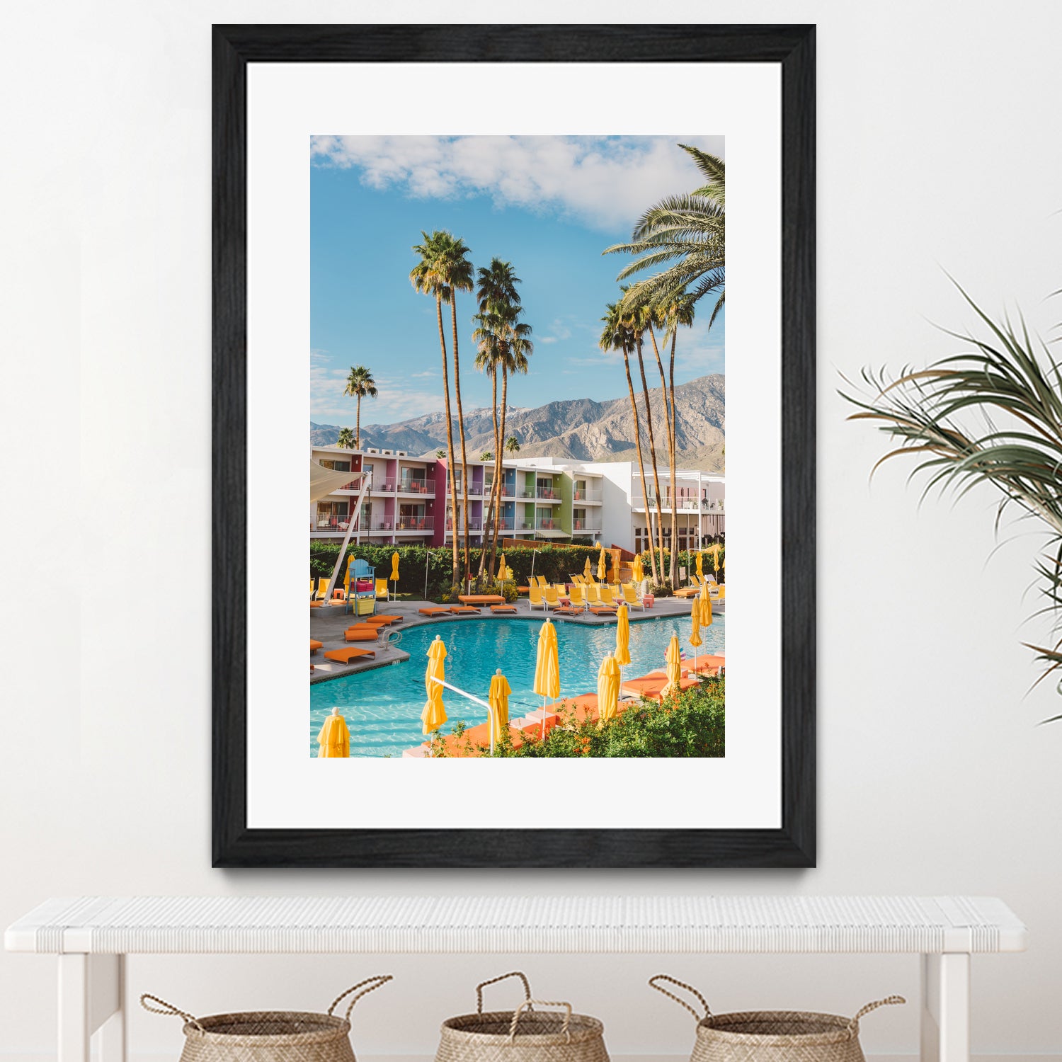 Palm Springs Saguaro by Bethany on GIANT ART - bleu botanical px2758276