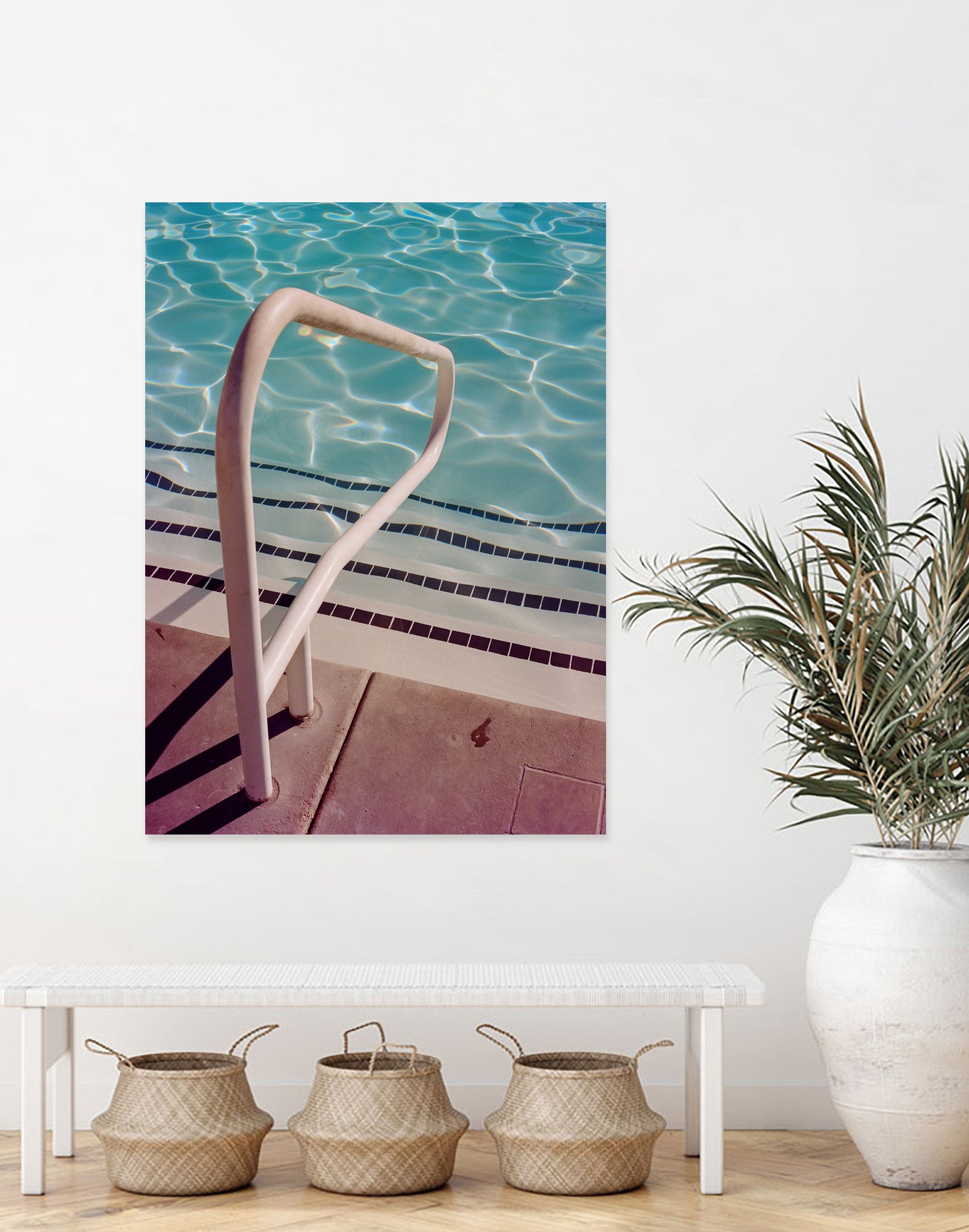 Palm Springs Pool Day by Bethany on GIANT ART - photography swimming pool