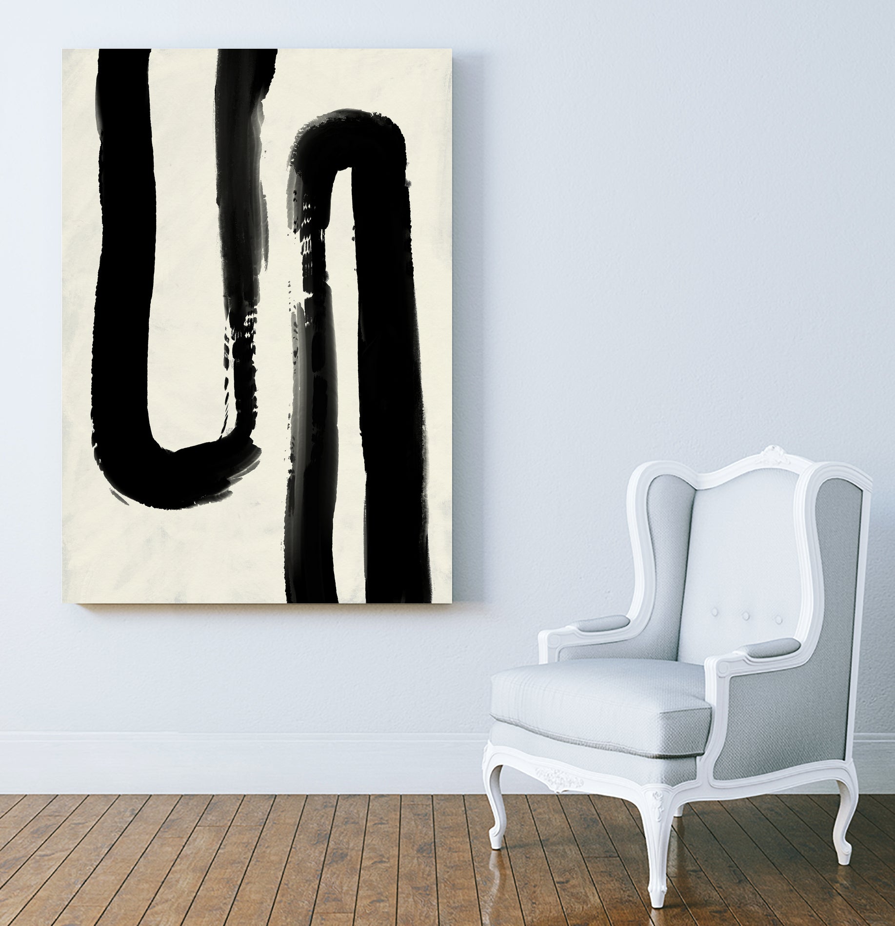 Monochrome Flow by Treechild on GIANT ART - abstract abstract wall art