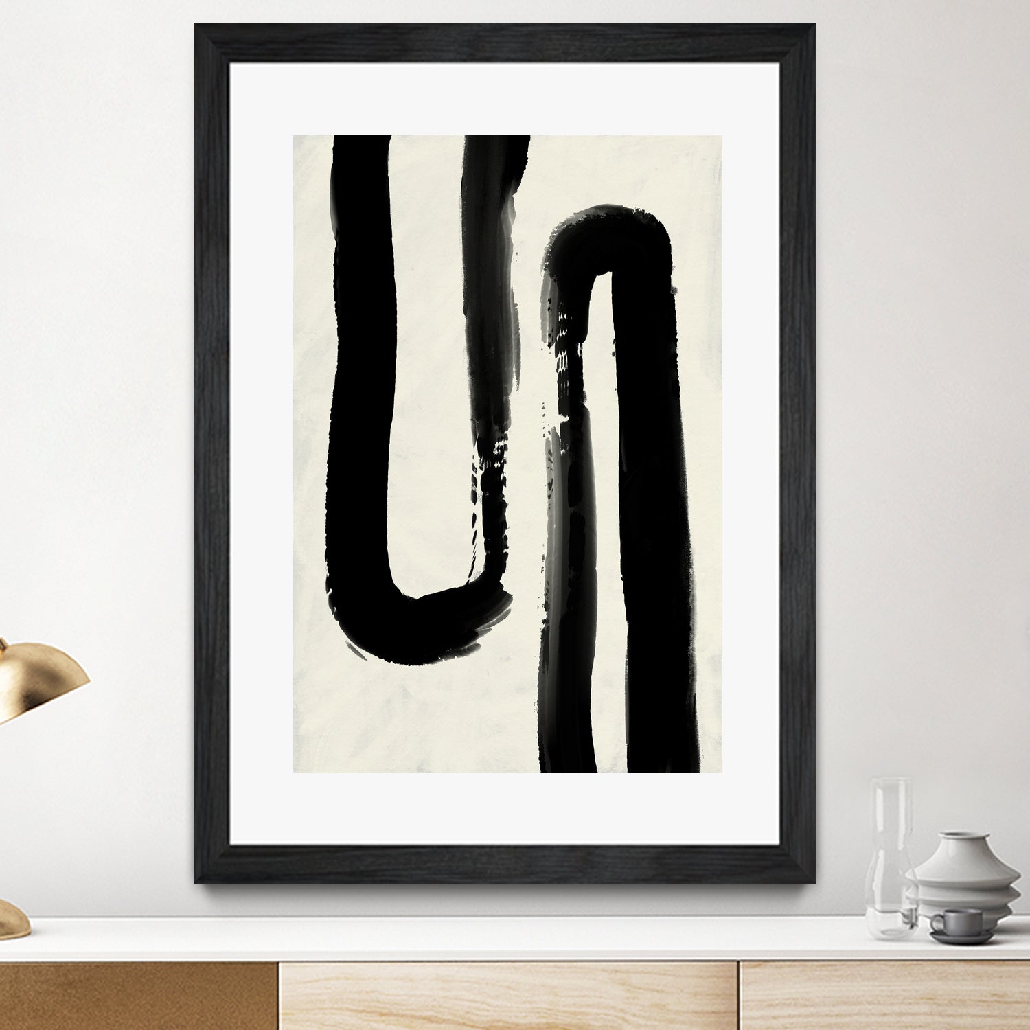 Monochrome Flow by Treechild on GIANT ART - abstract abstract wall art