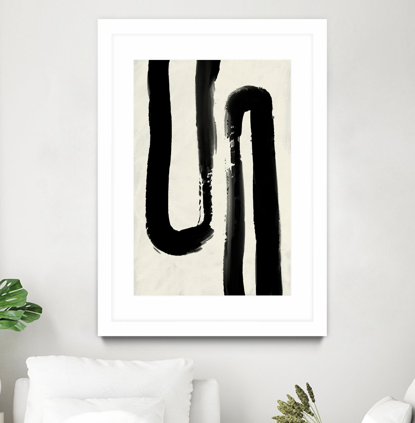 Monochrome Flow by Treechild on GIANT ART - abstract abstract wall art