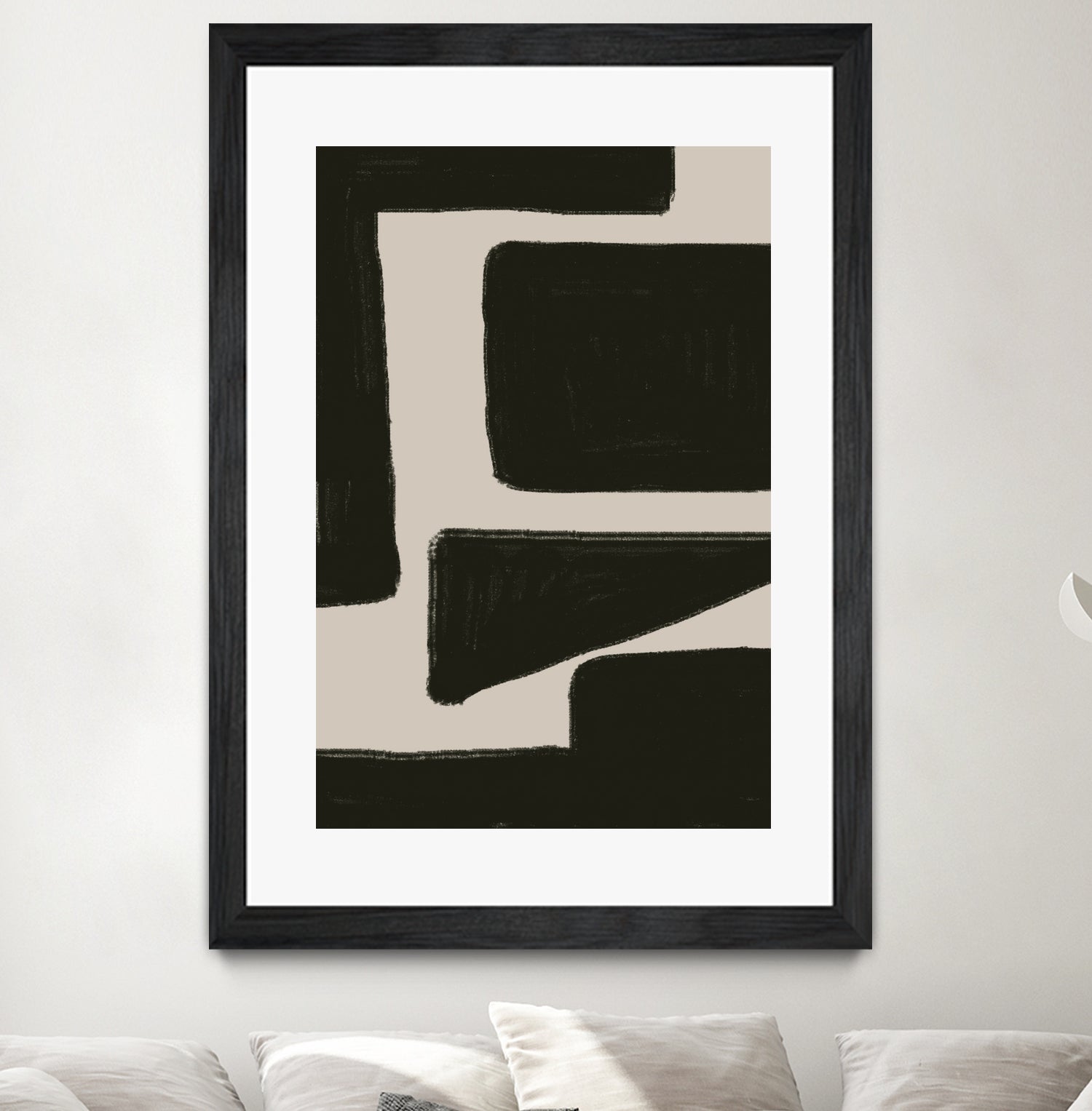 Bold Shadowscape by THE MIUUS STUDIO on GIANT ART - abstract minimalist decor