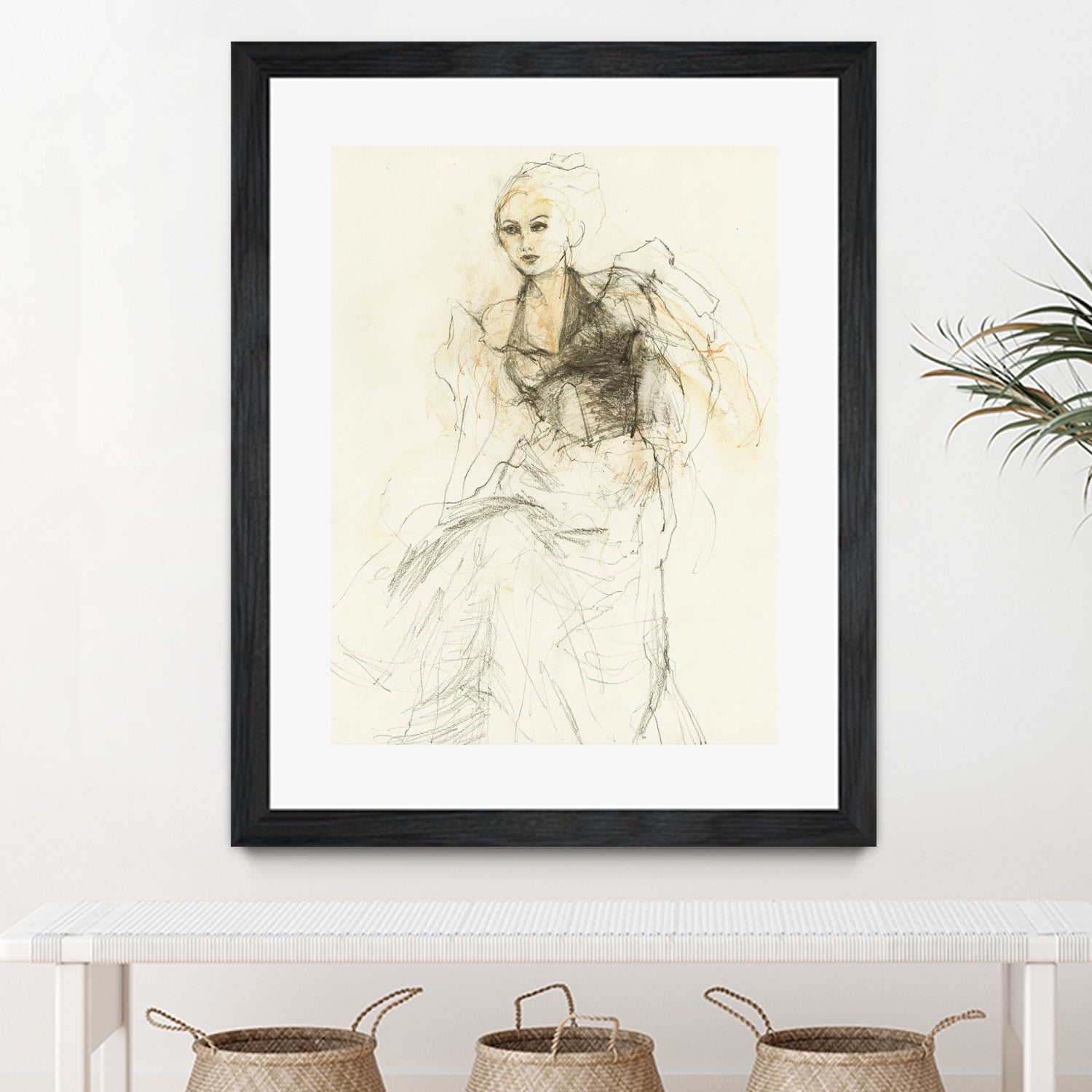 Elegant Sketching by Ute Rathmann on GIANT ART - 5002 illustration