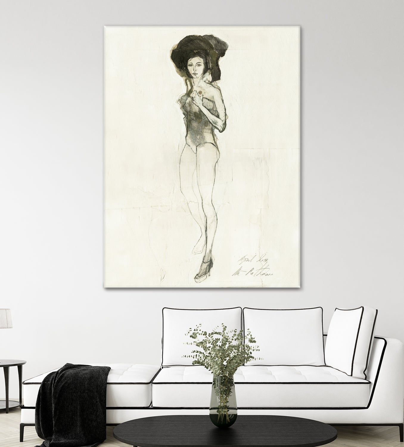 Minimalist Style by Ute Rathmann on GIANT ART - figurative fashion illustration