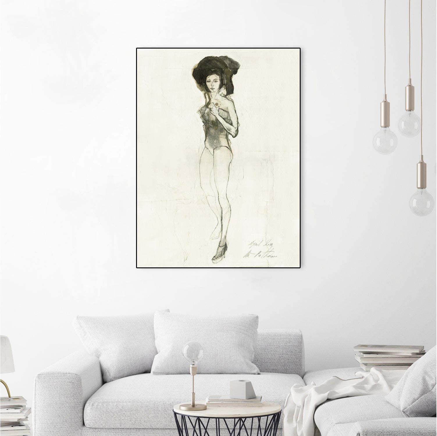 Minimalist Style by Ute Rathmann on GIANT ART - figurative fashion illustration