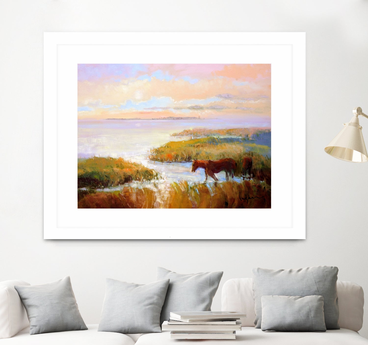 Serene Marshscape by Dorothy Fagan on GIANT ART - animal