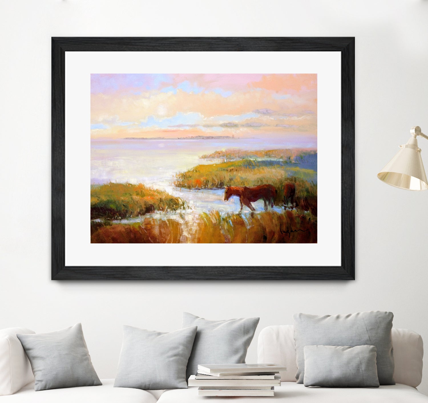 Serene Marshscape by Dorothy Fagan on GIANT ART - animal