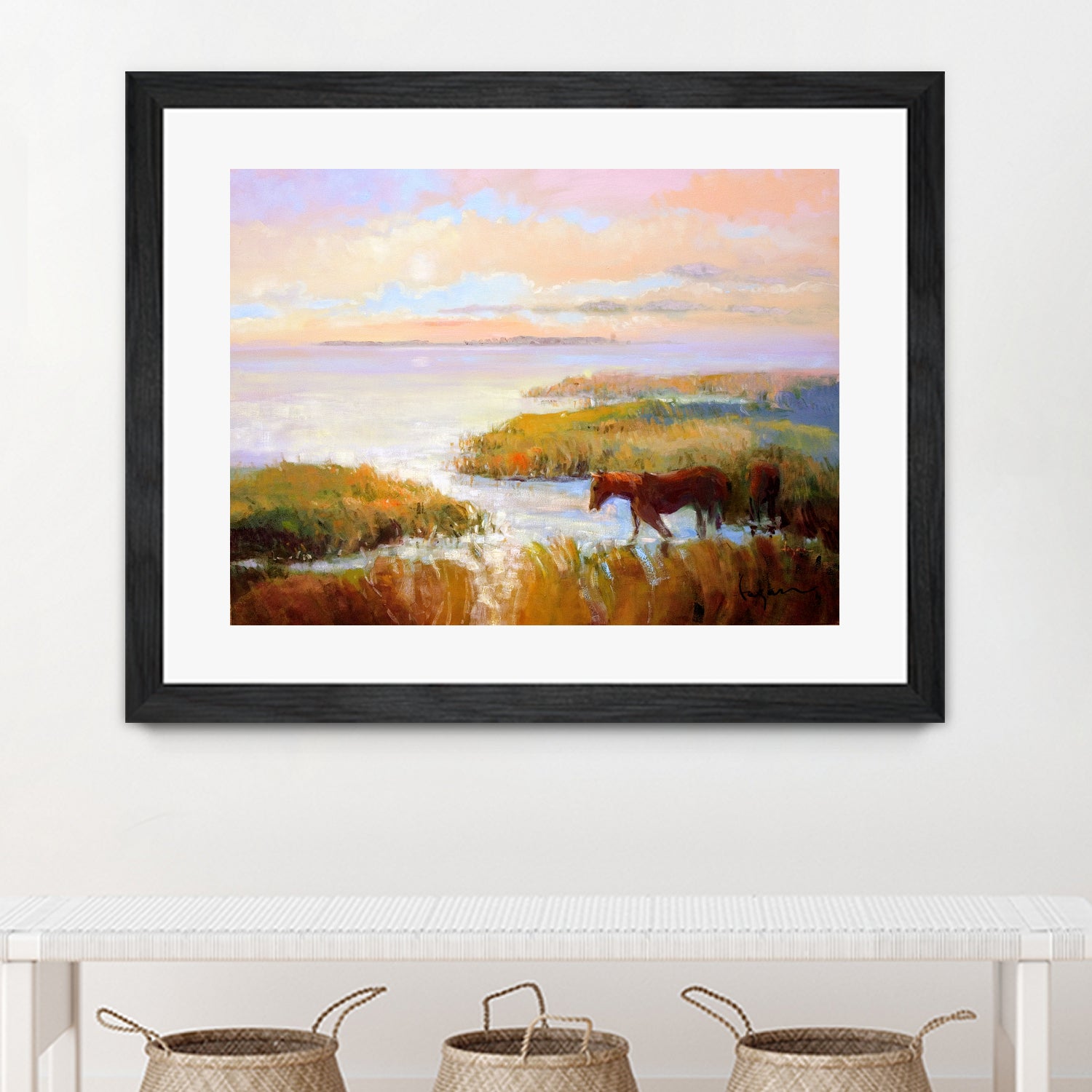 Serene Marshscape by Dorothy Fagan on GIANT ART - animal