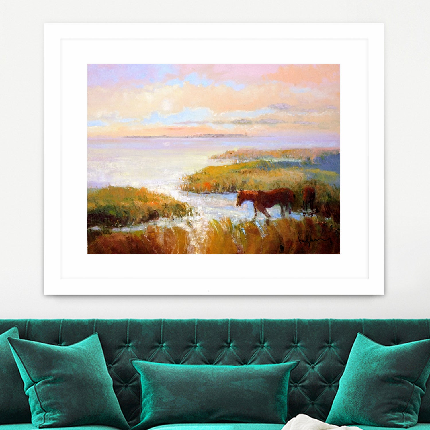 Serene Marshscape by Dorothy Fagan on GIANT ART - animal