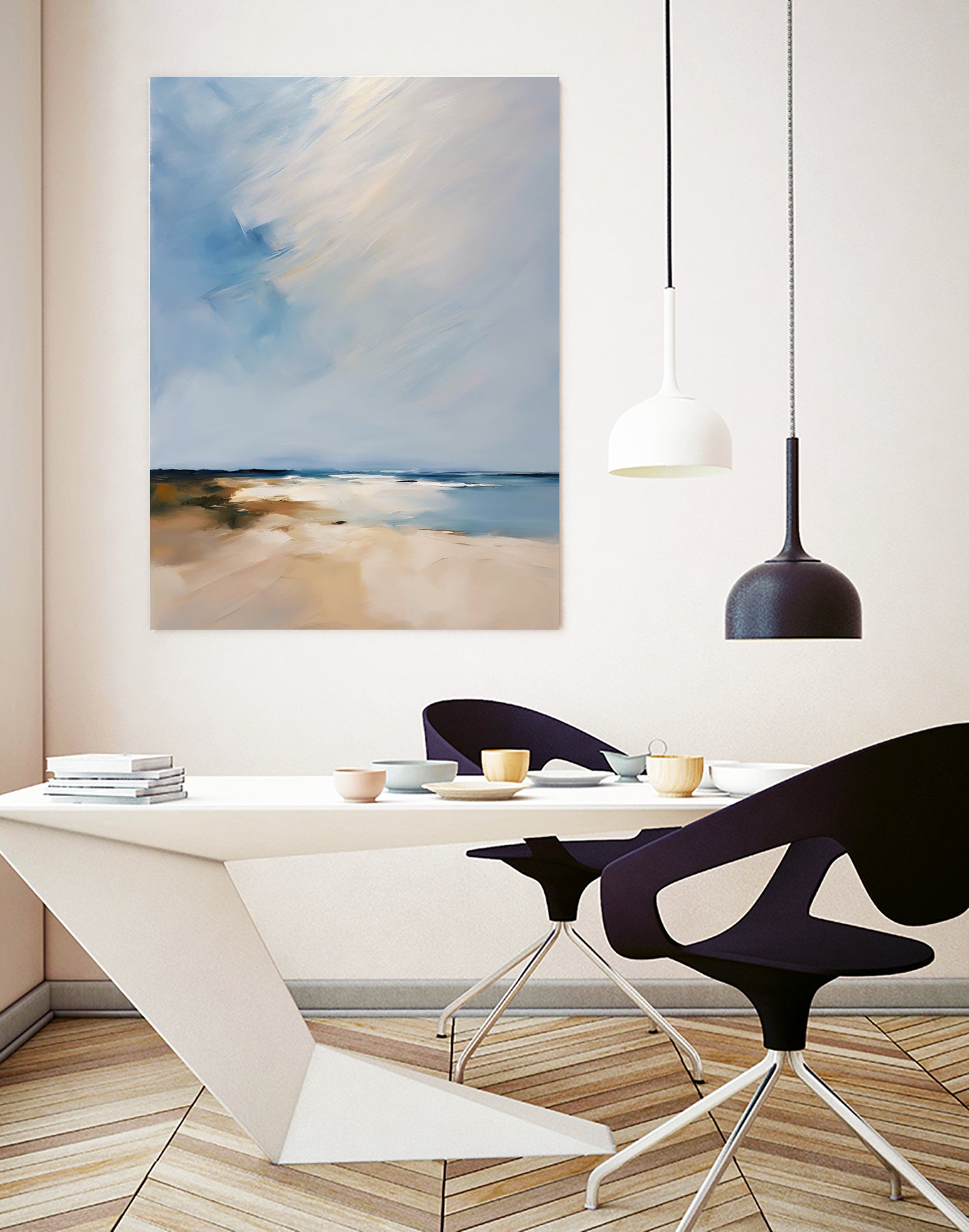 Quiet beach and sea by Ohkimiko on GIANT ART - nature and landscapes