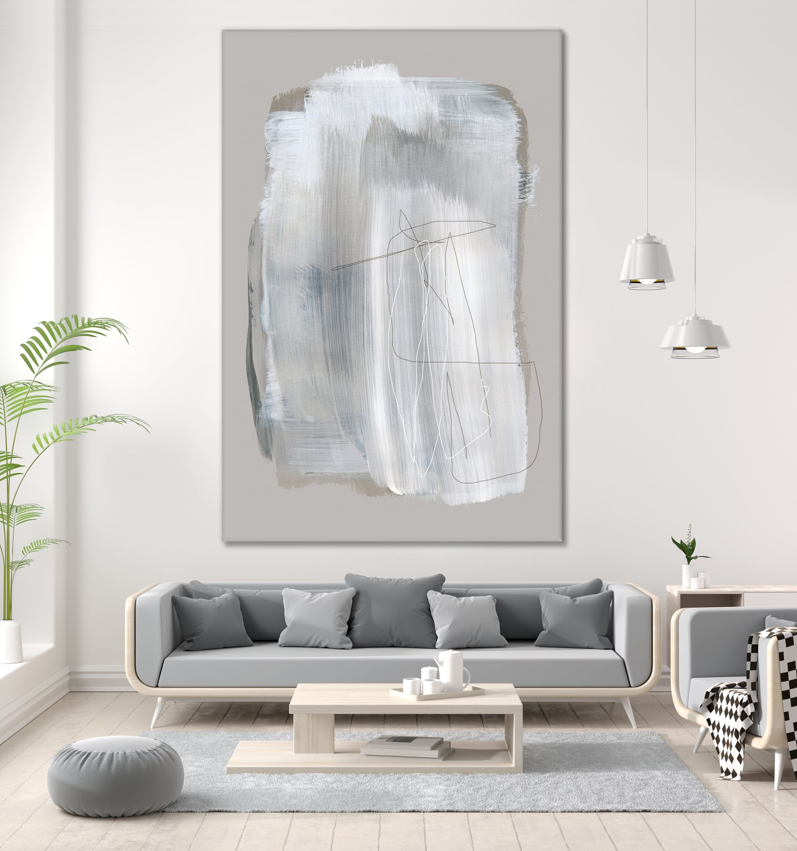 Abstract Brush Strokes 109 by Mareike on GIANT ART - bohmer