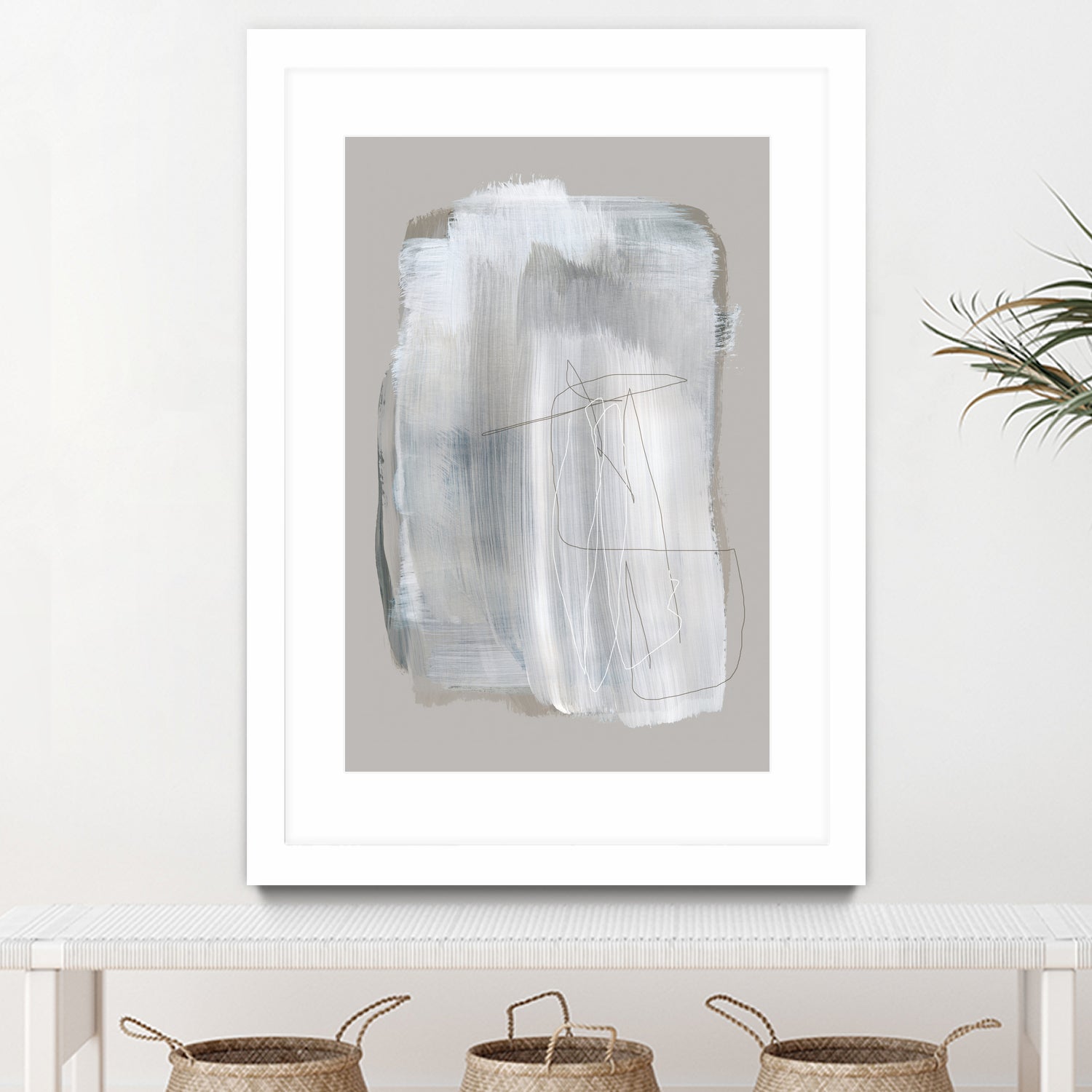 Abstract Brush Strokes 109 by Mareike on GIANT ART - bohmer